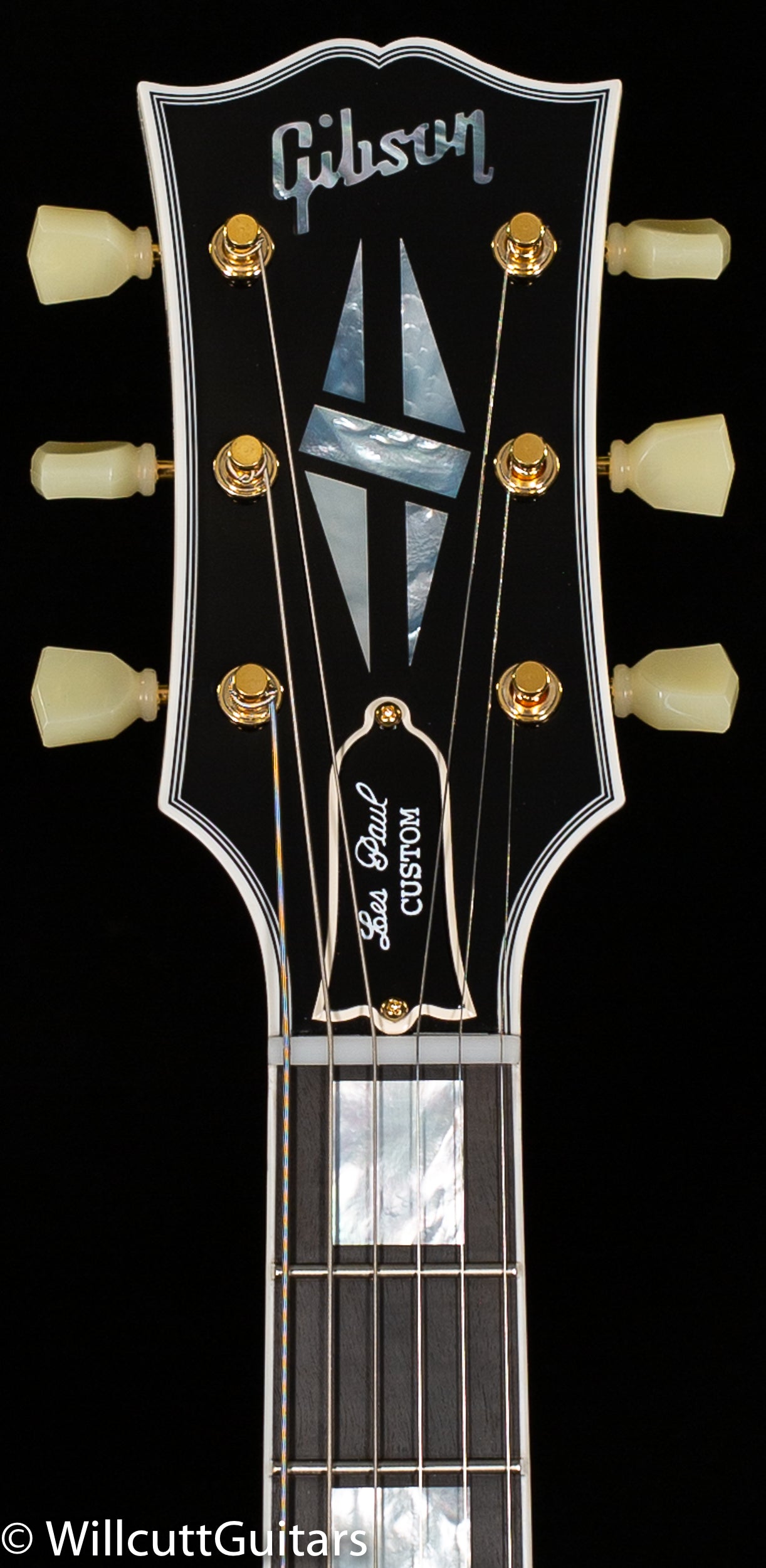 Gibson Custom Shop 1957 Les Paul Custom Willcutt Exclusive Alpine White VOS (049)