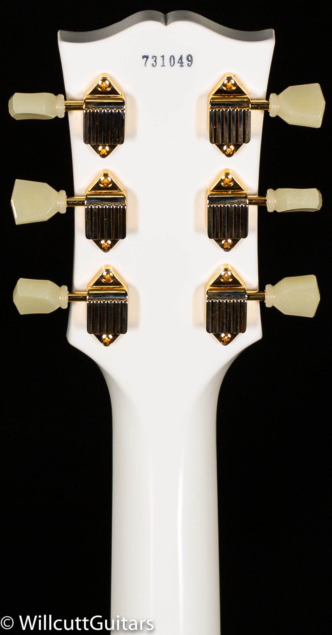 Gibson Custom Shop 1957 Les Paul Custom Willcutt Exclusive Alpine White VOS (049)
