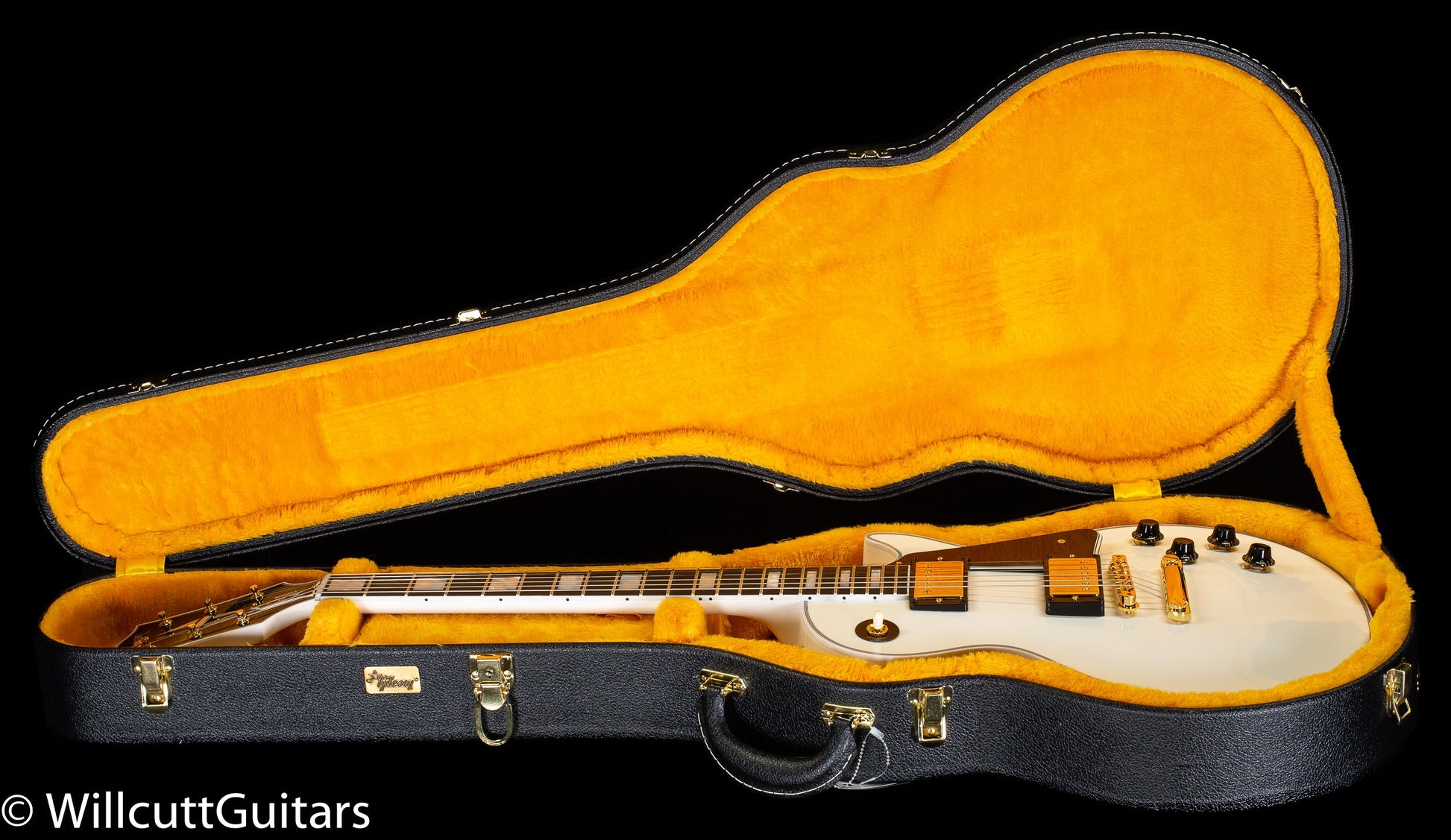 Gibson Custom Shop 1957 Les Paul Custom Willcutt Exclusive Alpine White VOS (049)