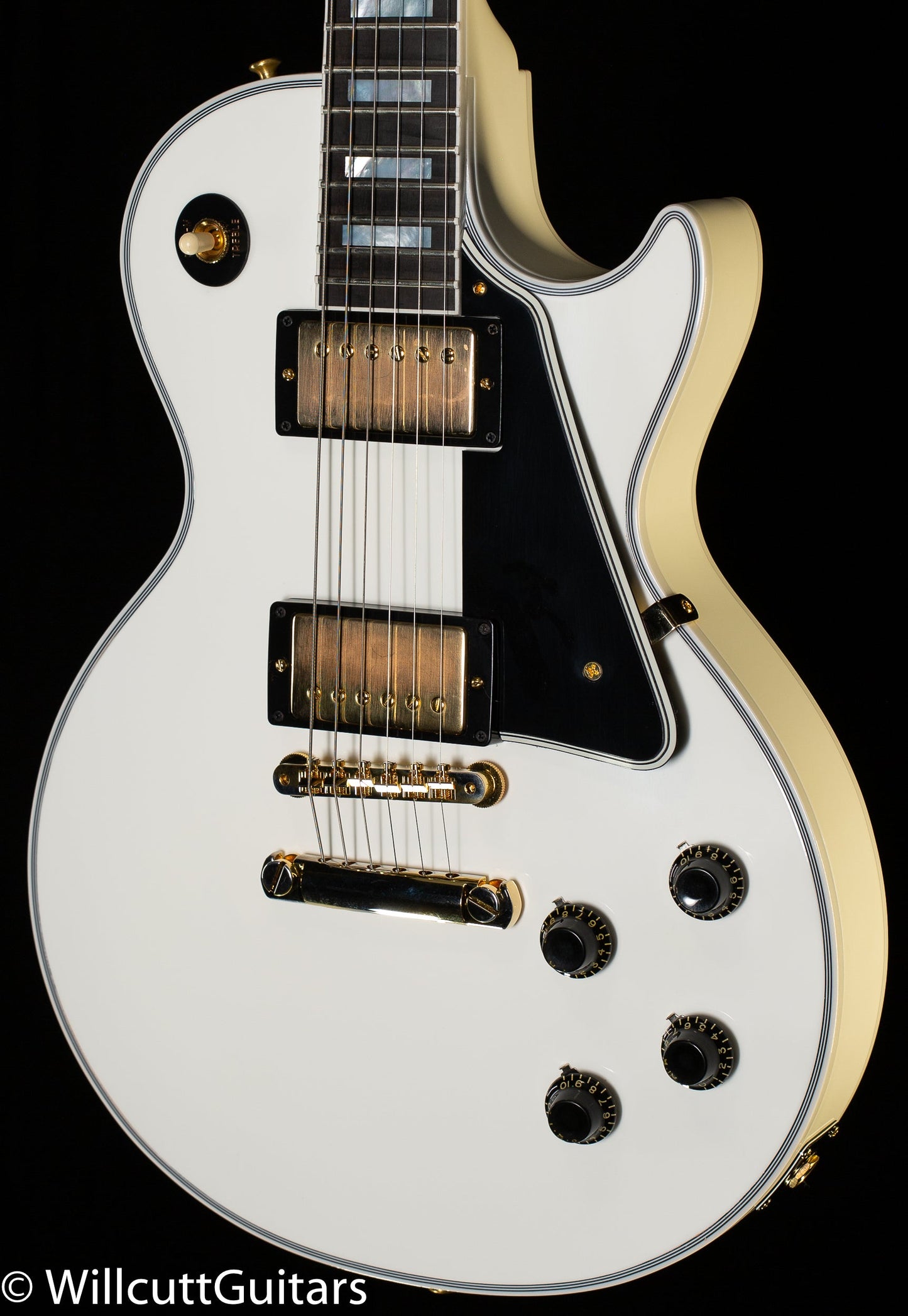 Gibson Custom Shop 1957 Les Paul Custom Willcutt Exclusive Alpine White VOS (066)