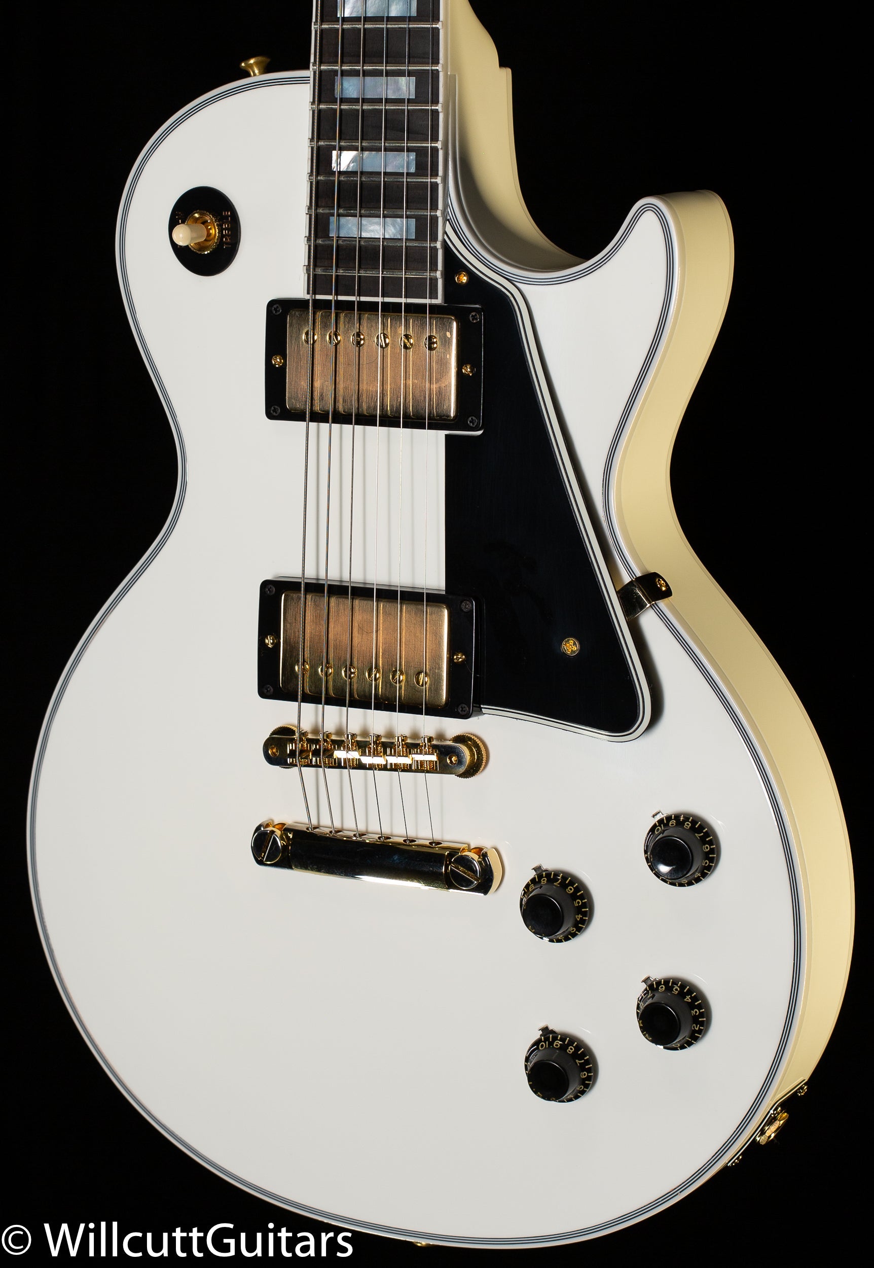 Gibson Custom Shop 1957 Les Paul Custom Willcutt Exclusive Alpine White VOS (066)