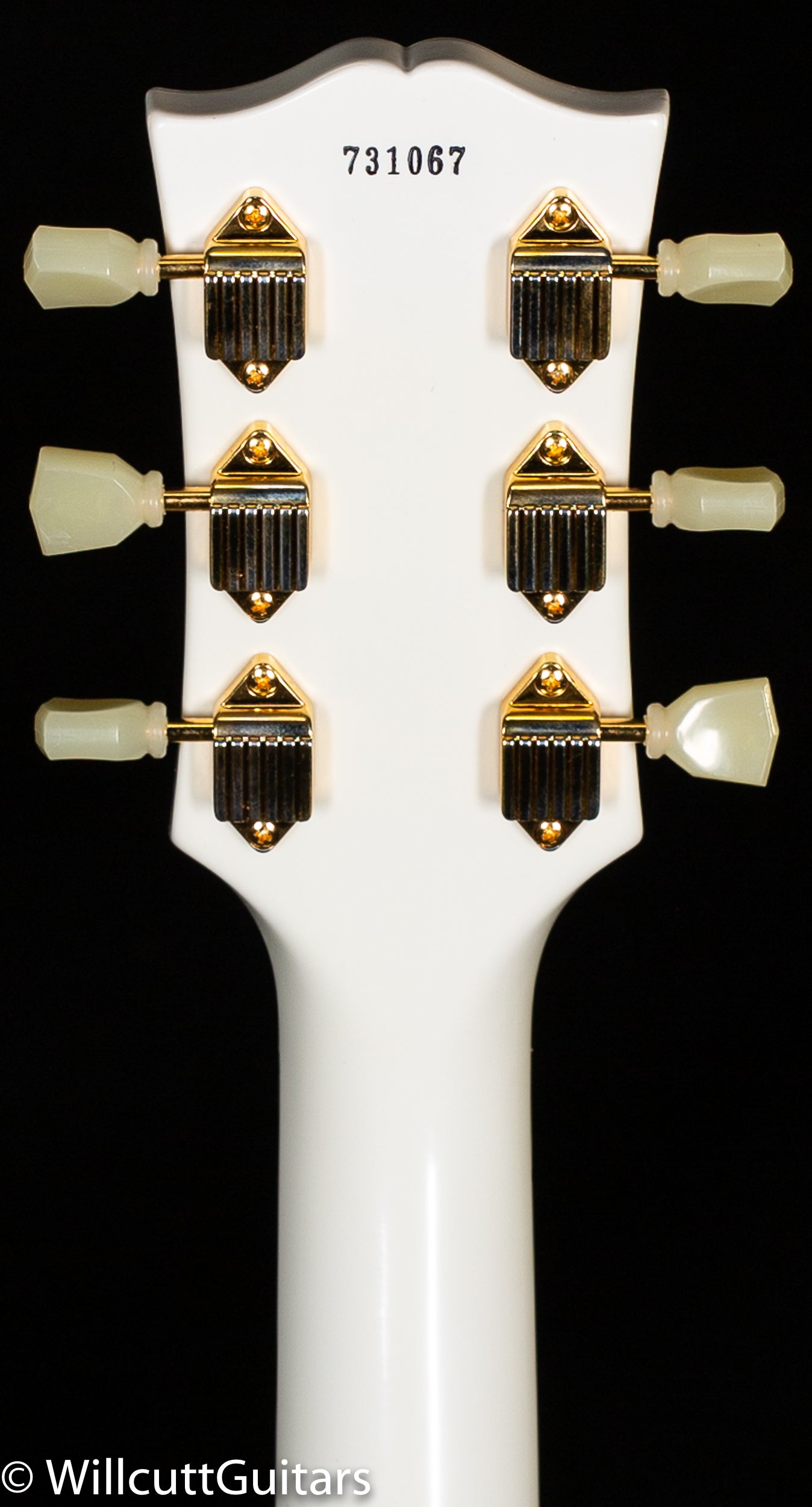Gibson Custom Shop 1957 Les Paul Custom Willcutt Exclusive Alpine White VOS (067)