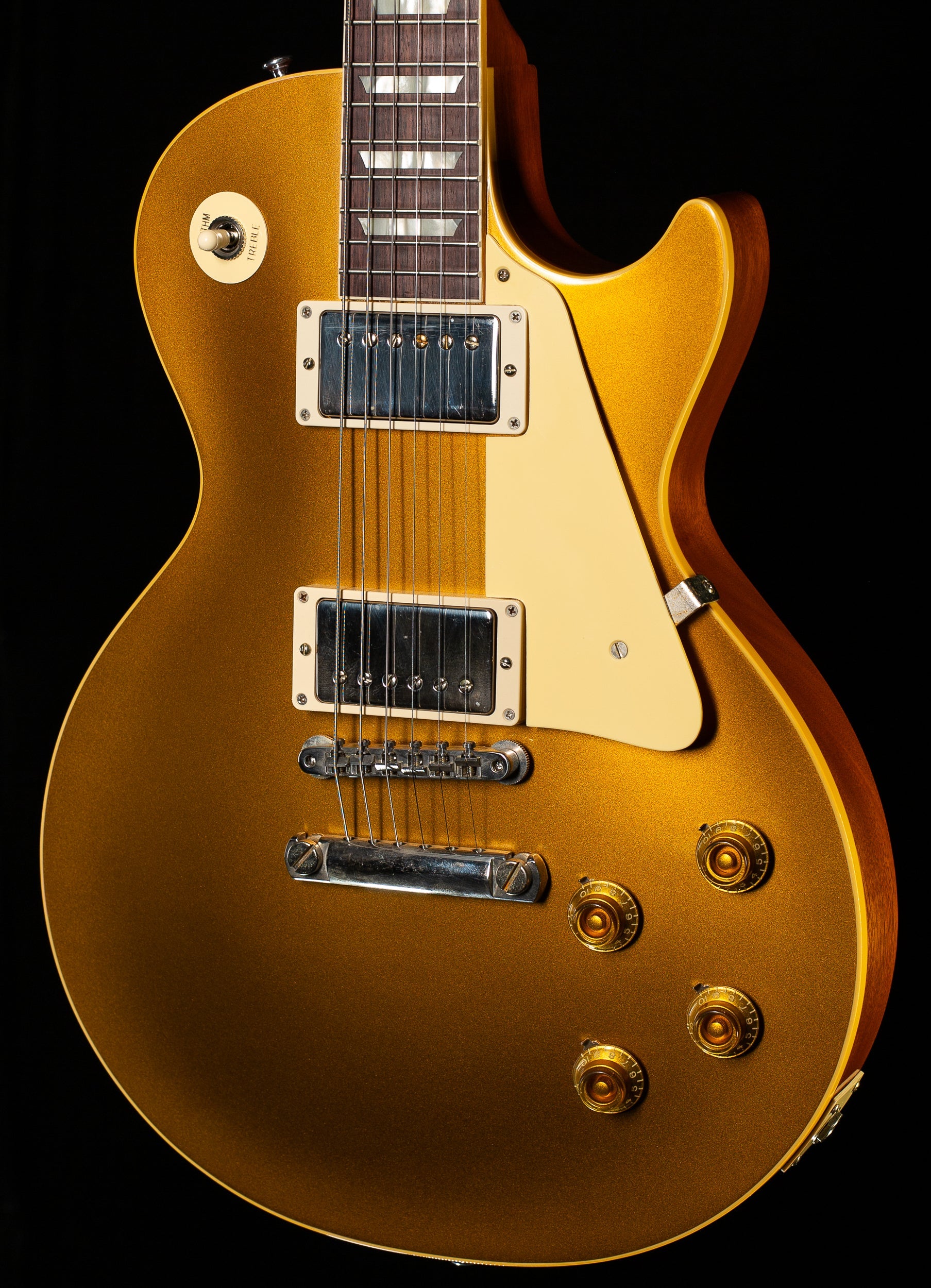 Gibson Custom Shop 1957 Les Paul Standard Willcutt Exclusive Gold Top VOS V3 Neck (764)