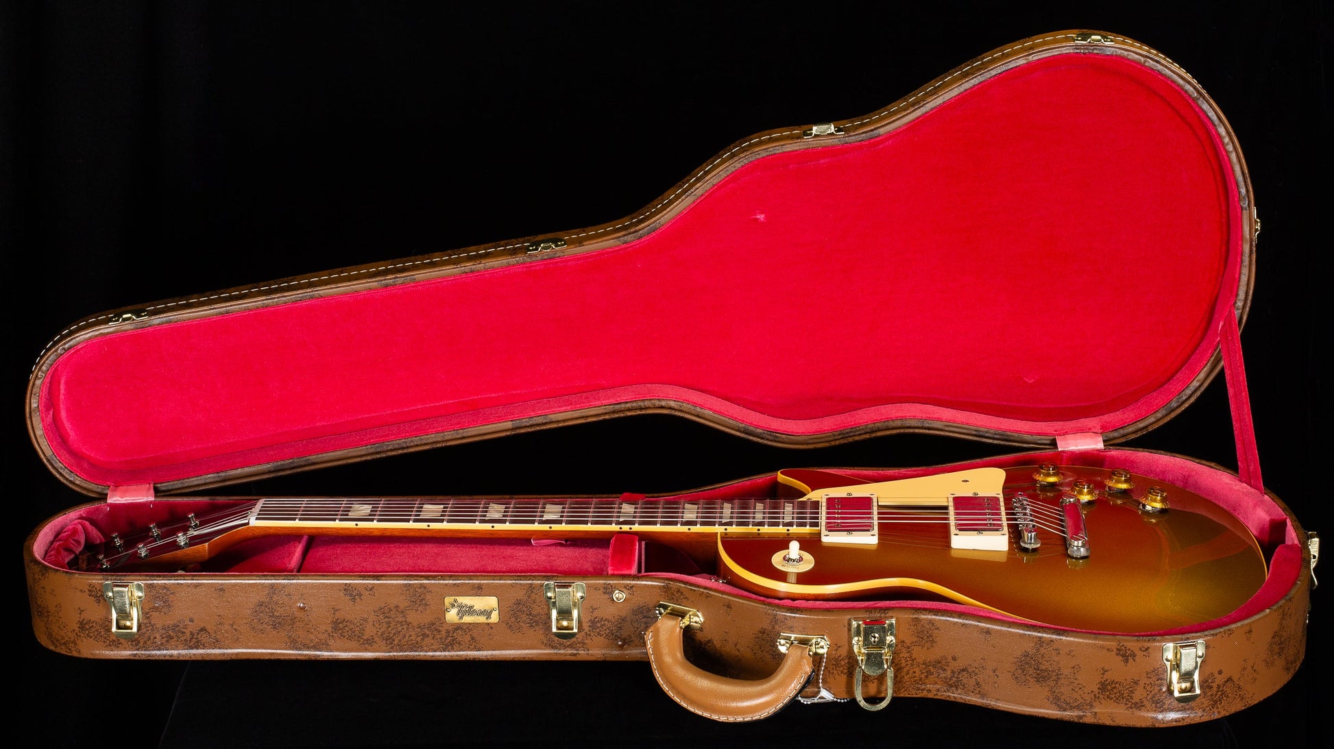Gibson Custom Shop 1957 Les Paul Standard Willcutt Exclusive Gold Top VOS V3 Neck (764)