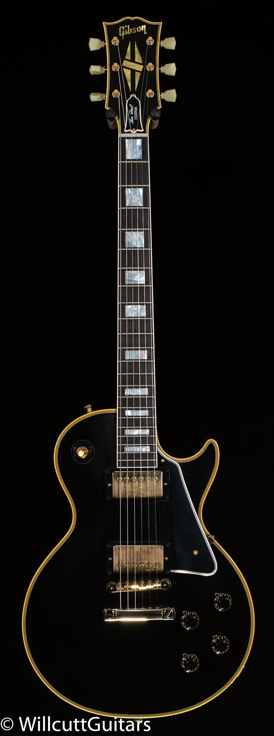 Gibson Custom Shop 1957 Les Paul Custom Reissue 2- Pickup VOS Ebony (266)