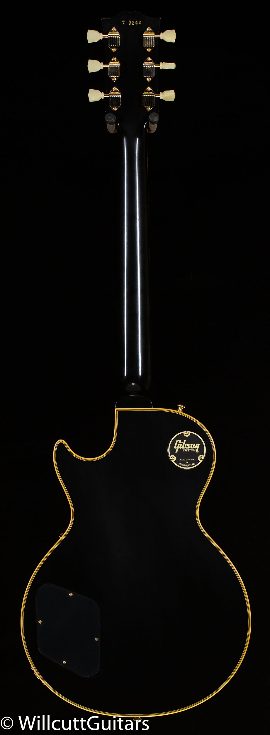 Gibson Custom Shop 1957 Les Paul Custom Reissue 2- Pickup VOS Ebony (266)