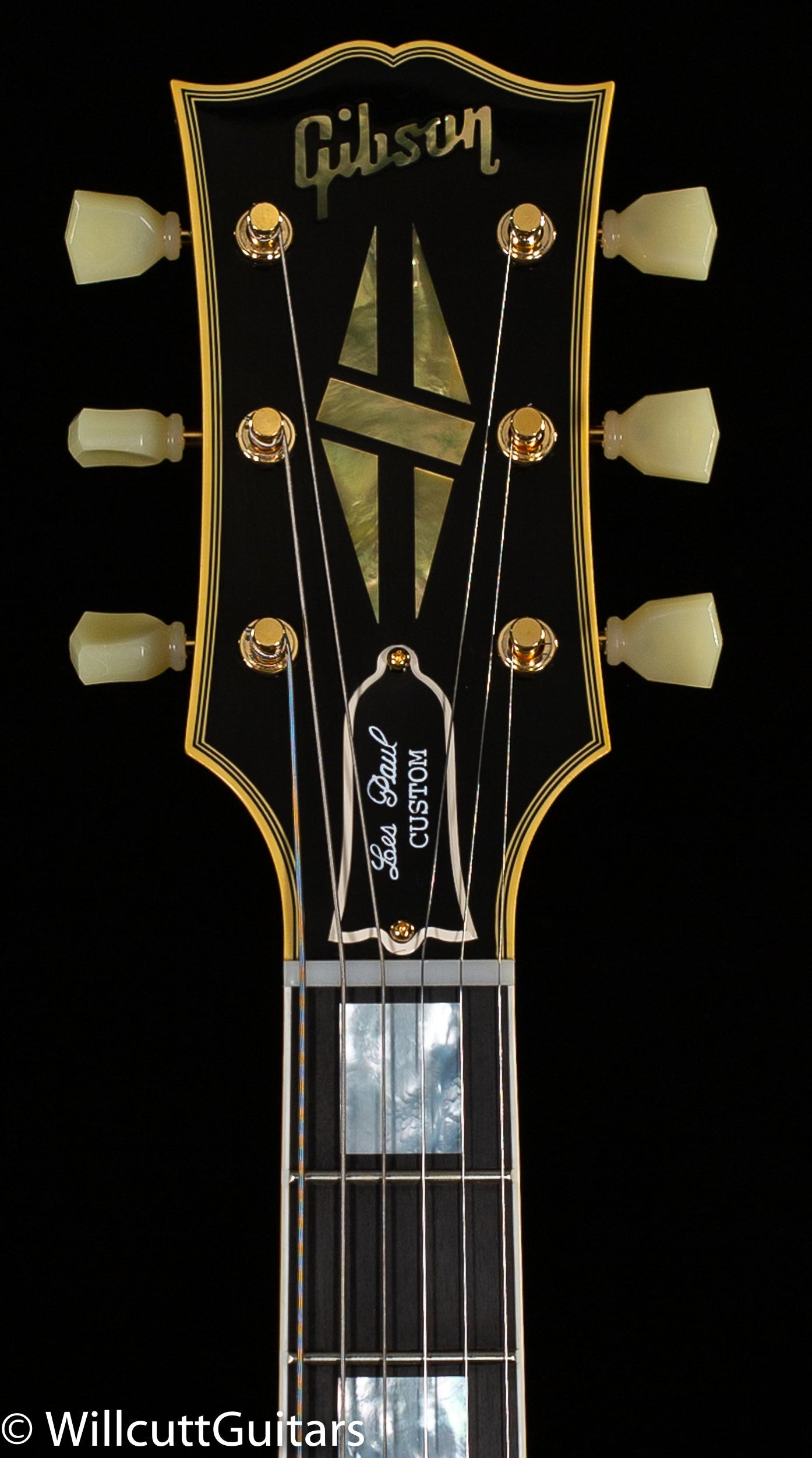 Gibson Custom Shop 1957 Les Paul Custom Reissue 2- Pickup VOS Ebony (266)