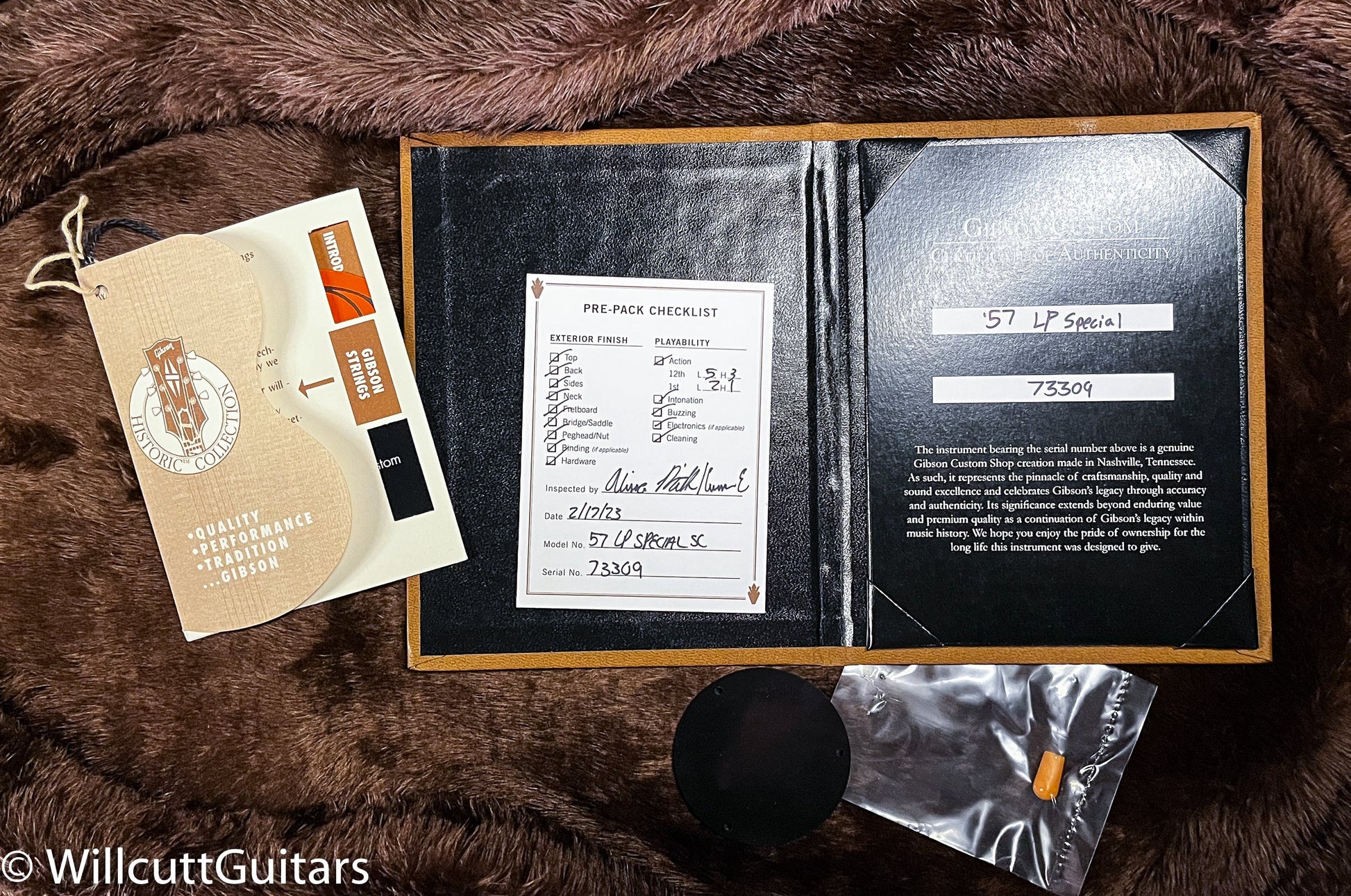 Gibson Custom Shop 1957 Les Paul Special Single Cut Willcutt Exclusive Pelham Blue VOS (309)