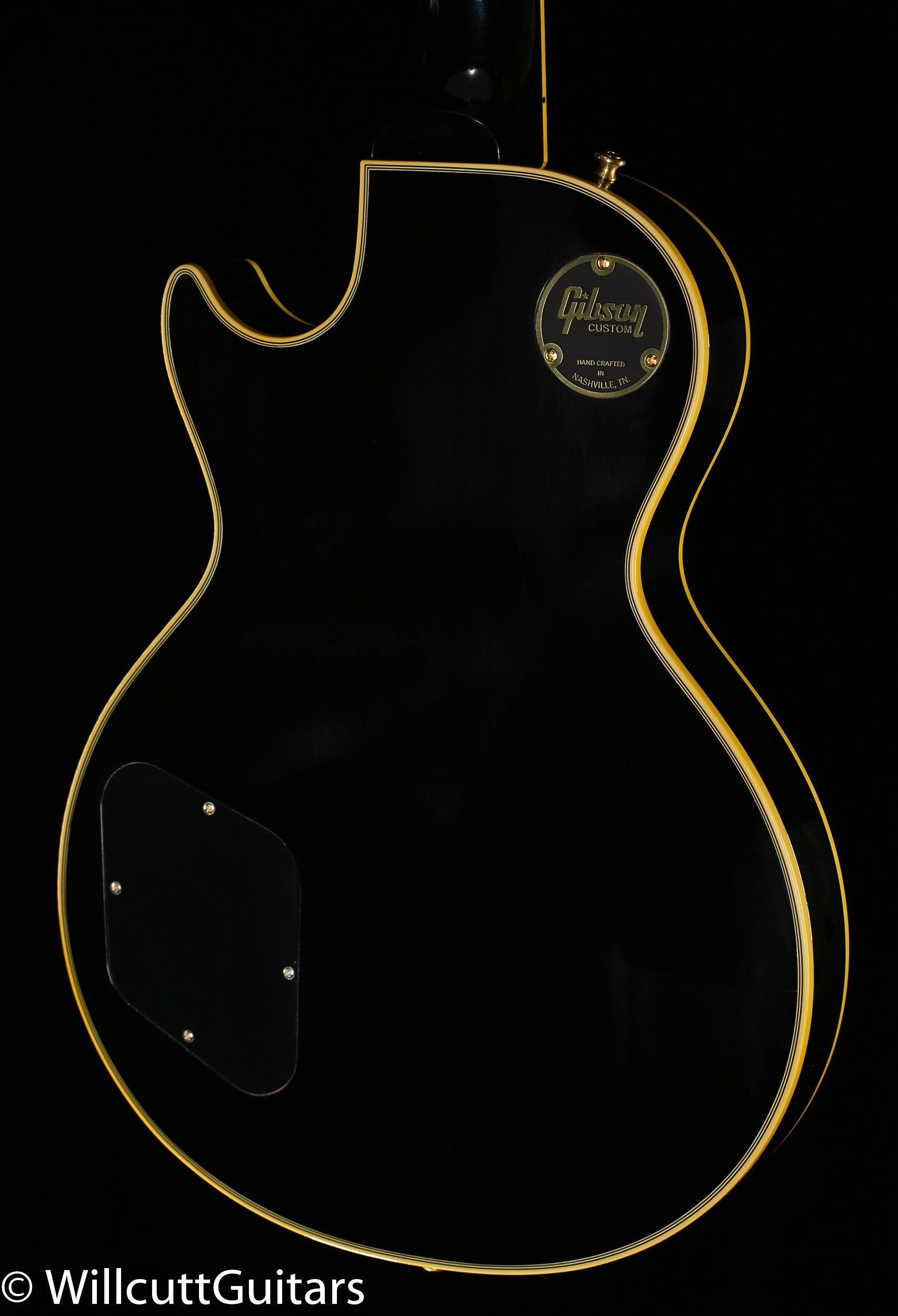 Gibson Custom Shop 1957 Les Paul Custom Reissue 3- Pickup VOS Ebony (446)