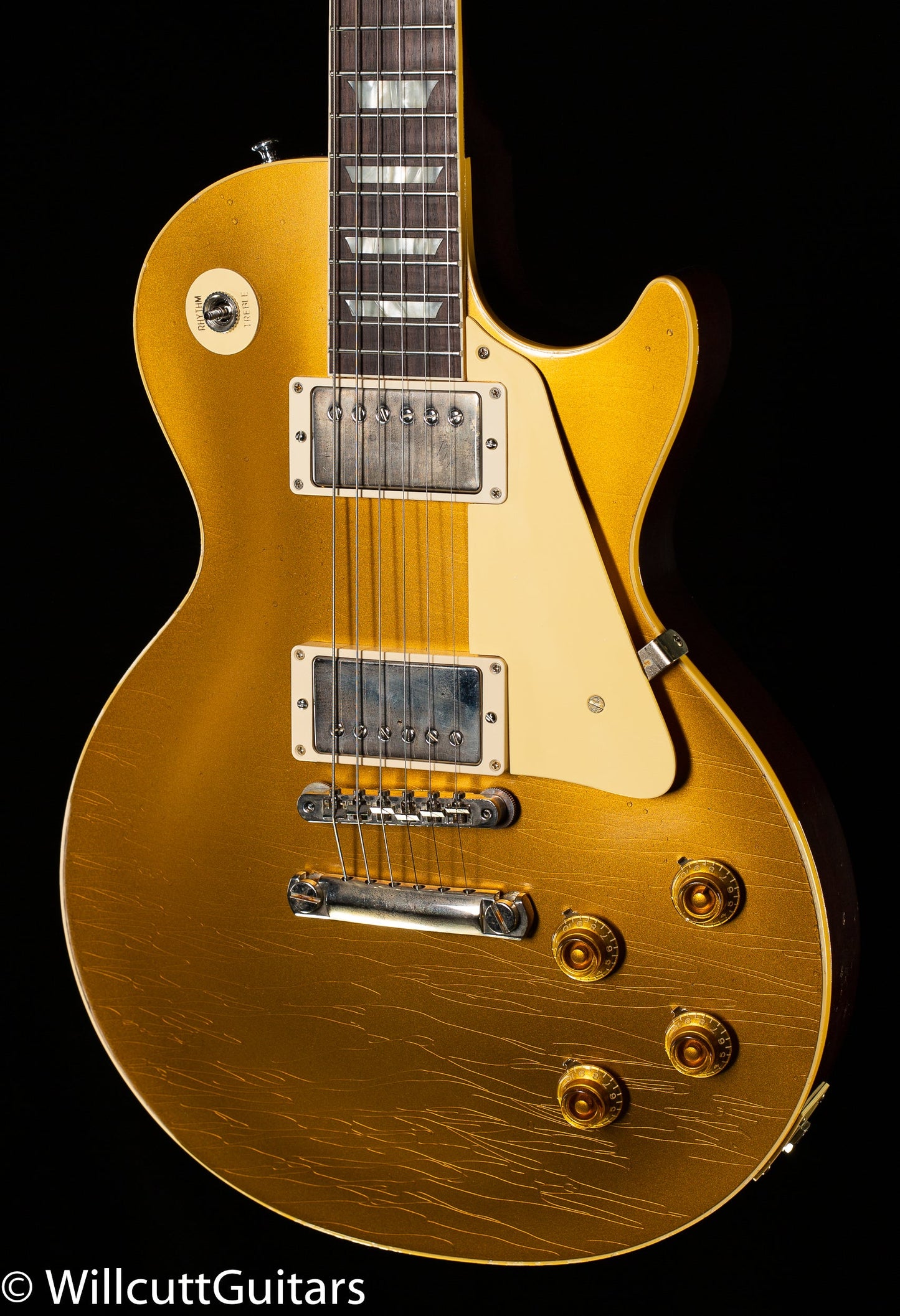 Gibson Custom Shop 1957 Les Paul Goldtop Darkback Murphy Lab Light Aged Double Gold (476)