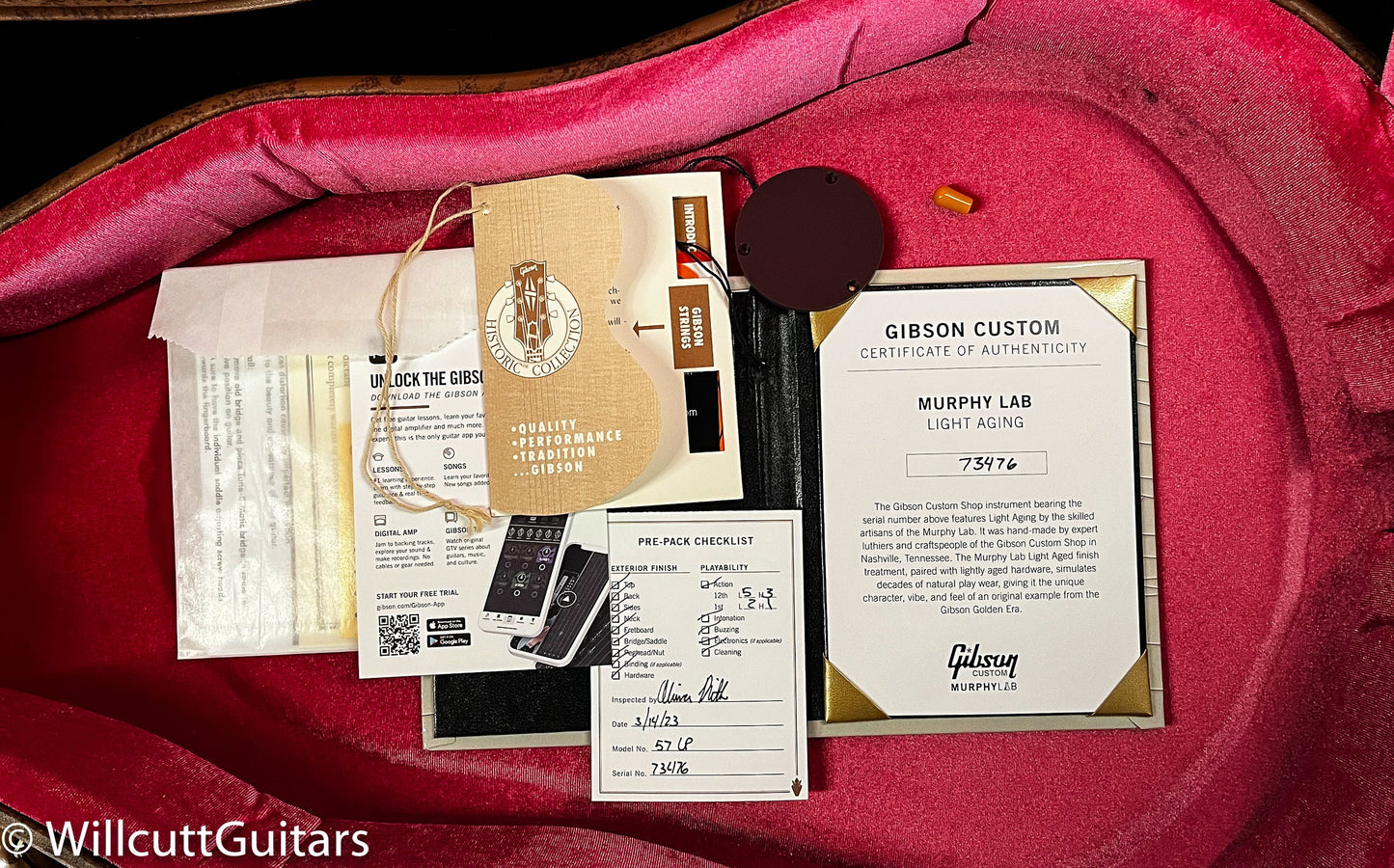 Gibson Custom Shop 1957 Les Paul Goldtop Darkback Murphy Lab Light Aged Double Gold (476)
