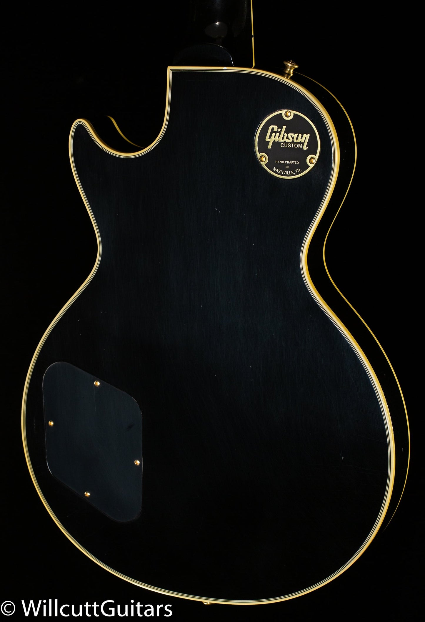 Gibson Custom Shop 1957 Les Paul Custom Reissue 2- Pickup Murphy Lab Ultra Light Aged Ebony (498)