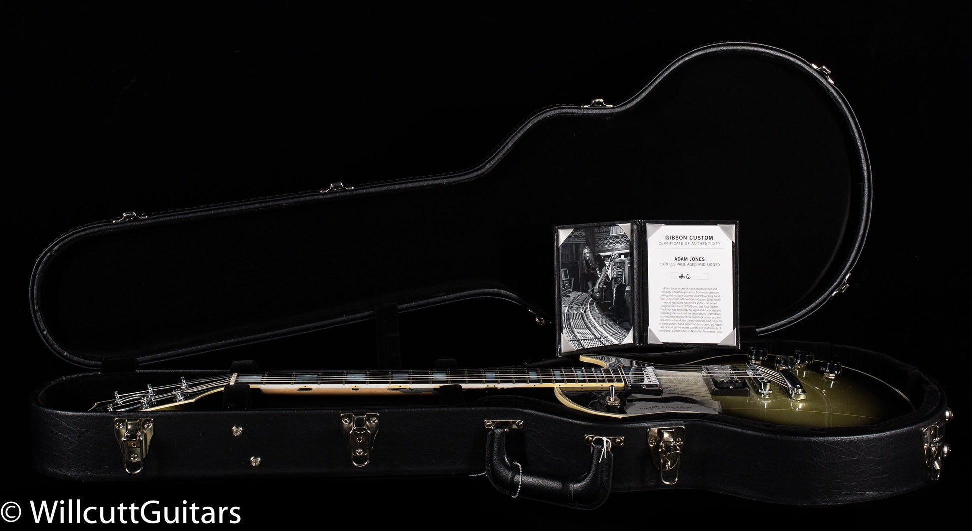 Gibson Custom Shop Adam Jones 1979 Les Paul Custom Aged and Signed #6 USED