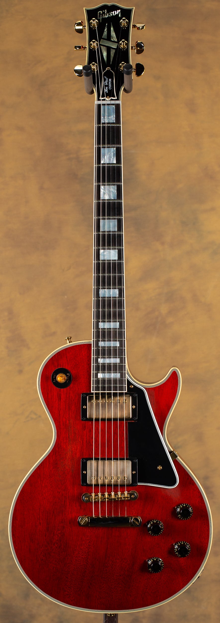2023 Gibson Custom Shop '57 Les Paul Custom Faded Cherry