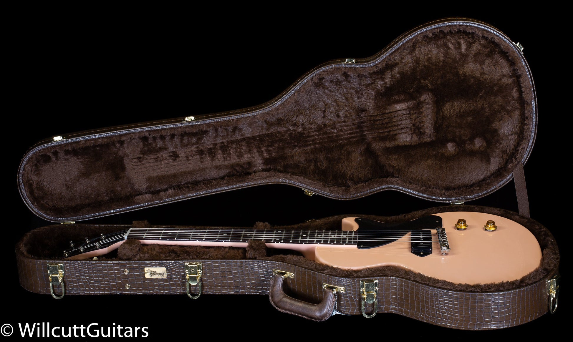Gibson Custom Shop 1957 Les Paul Junior Single Cut Shell Pink VOS (755)