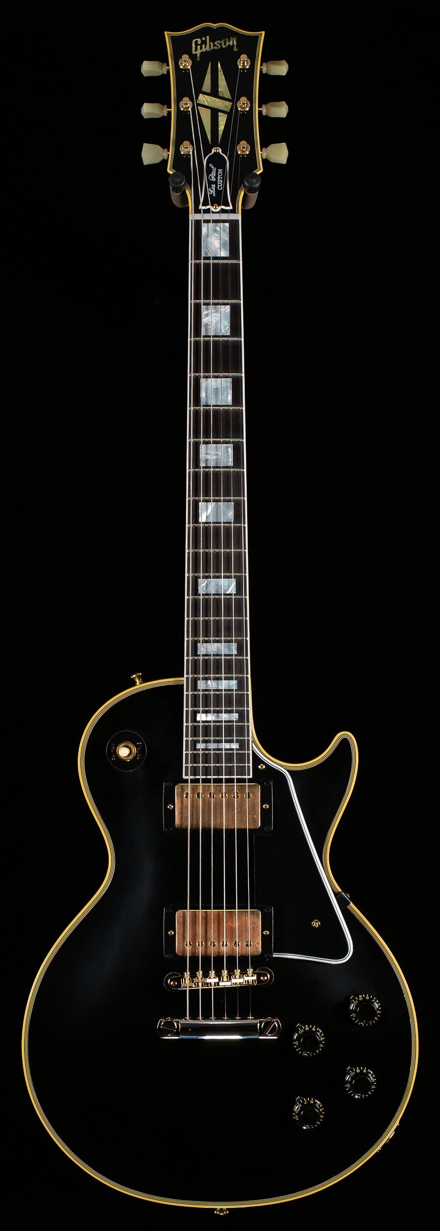 Gibson Custom Shop 1957 Les Paul Custom Reissue 2-Pickup VOS Ebony (028)