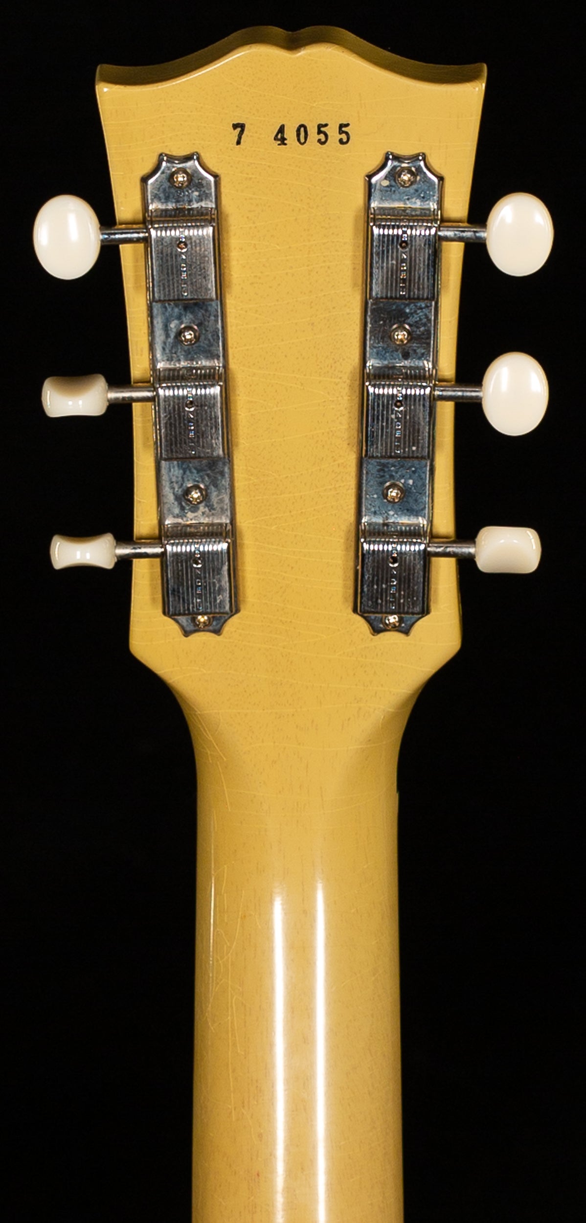 Gibson Custom Shop 1957 Les Paul Junior Single Cut Reissue Murphy Lab Ultra Light Aged TV Yellow (055)