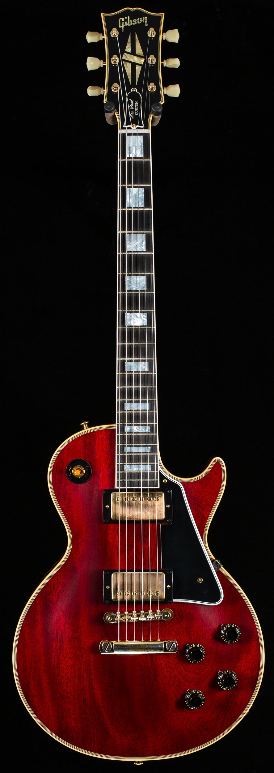 Gibson Custom Shop 1957 Les Paul Custom Reissue 2-Pickup VOS M2M Wine Red (117)