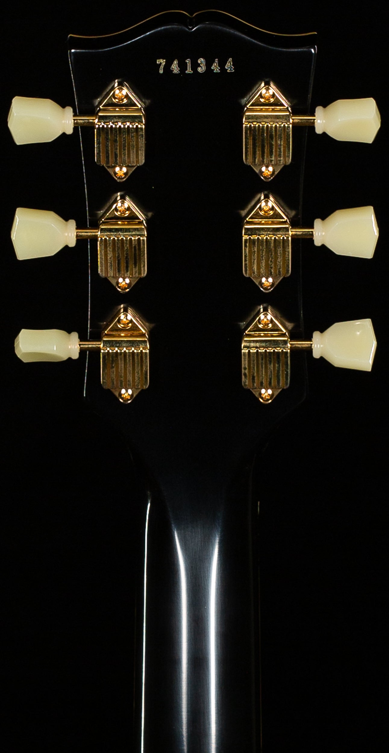 Gibson Custom Shop 1957 Les Paul Custom Reissue 3- Pickup Bigsby VOS Ebony (344)