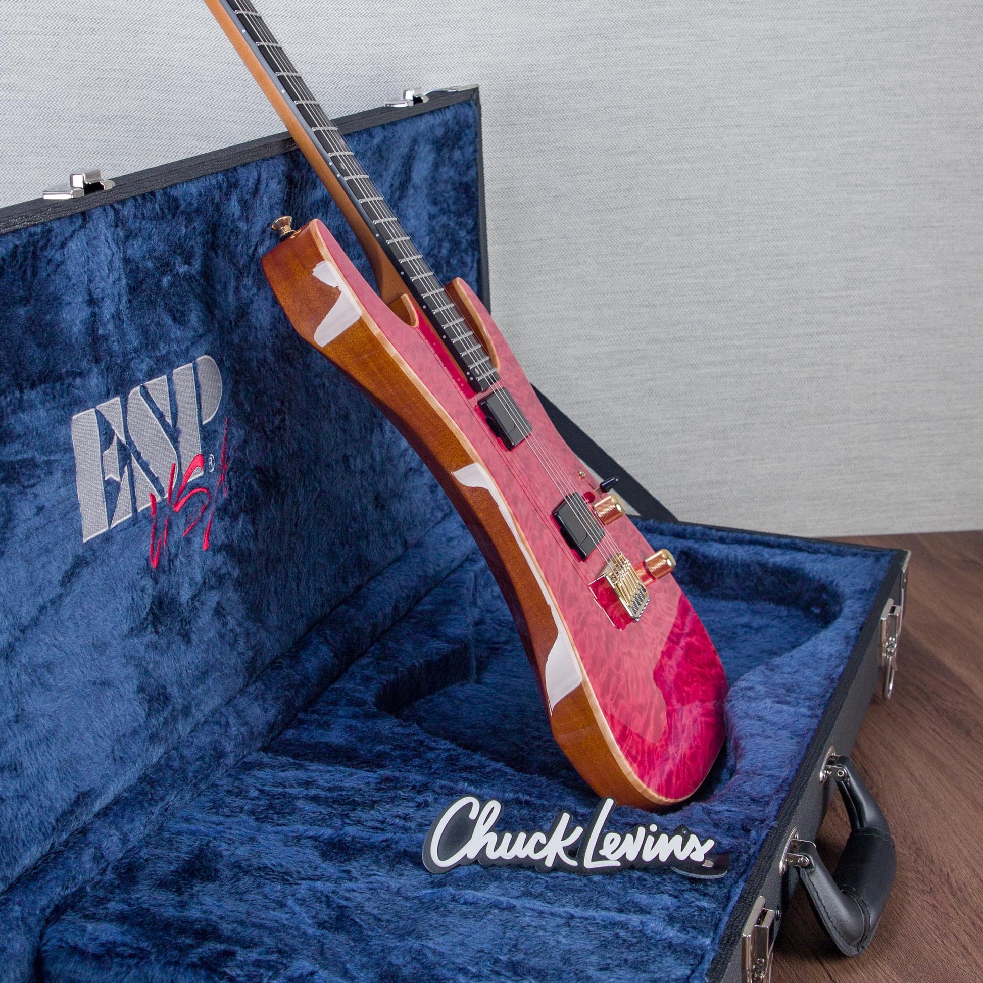 ESP USA M-II HT Electric Guitar - Rasberry - #US22087