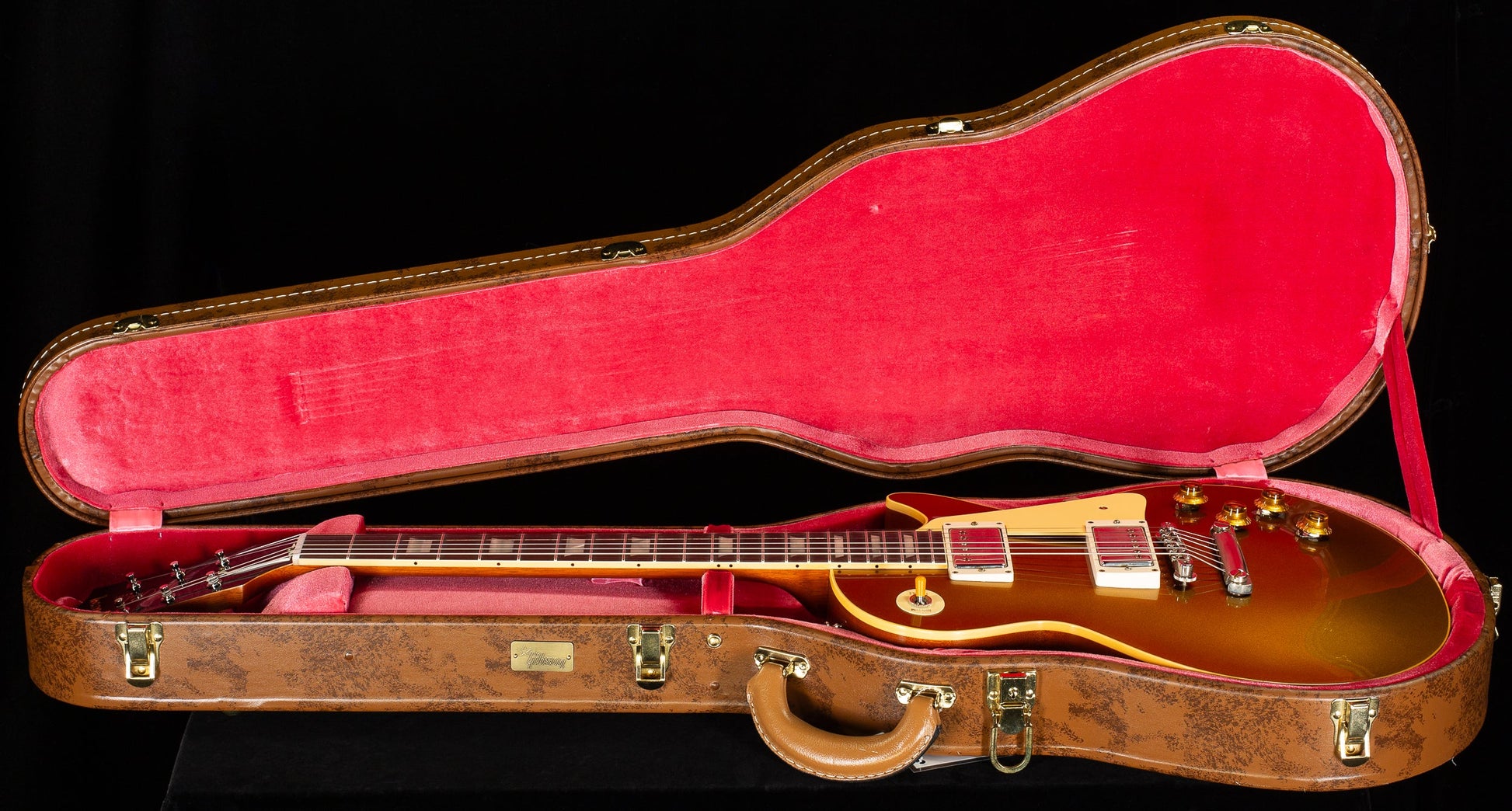 Gibson Custom Shop Willcutt Exclusive 1957 Les Paul Standard Reissue V2 Neck Goldtop (535)