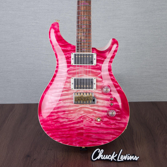 PRS Private Stock Custom 24-08 Electric Guitar - Bonnie Pink Glow - #250411374