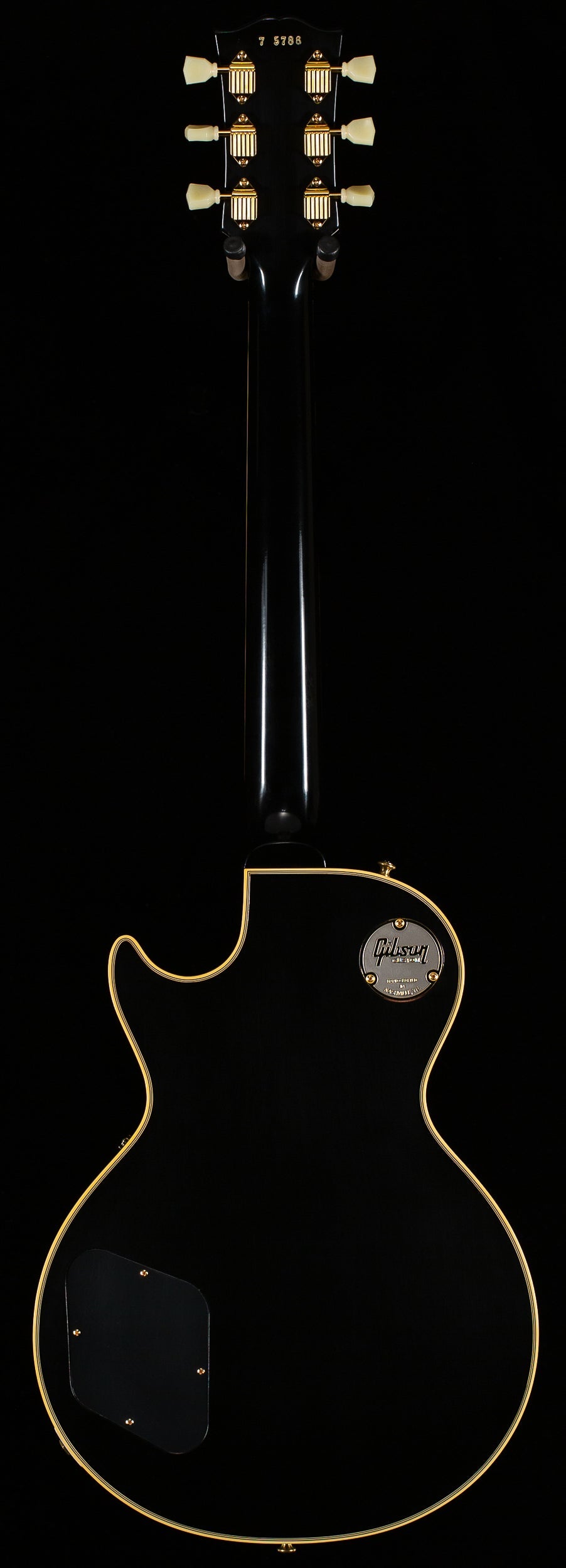 Gibson Custom Shop 1957 Les Paul Custom Reissue 2-Pickup VOS Ebony (788)