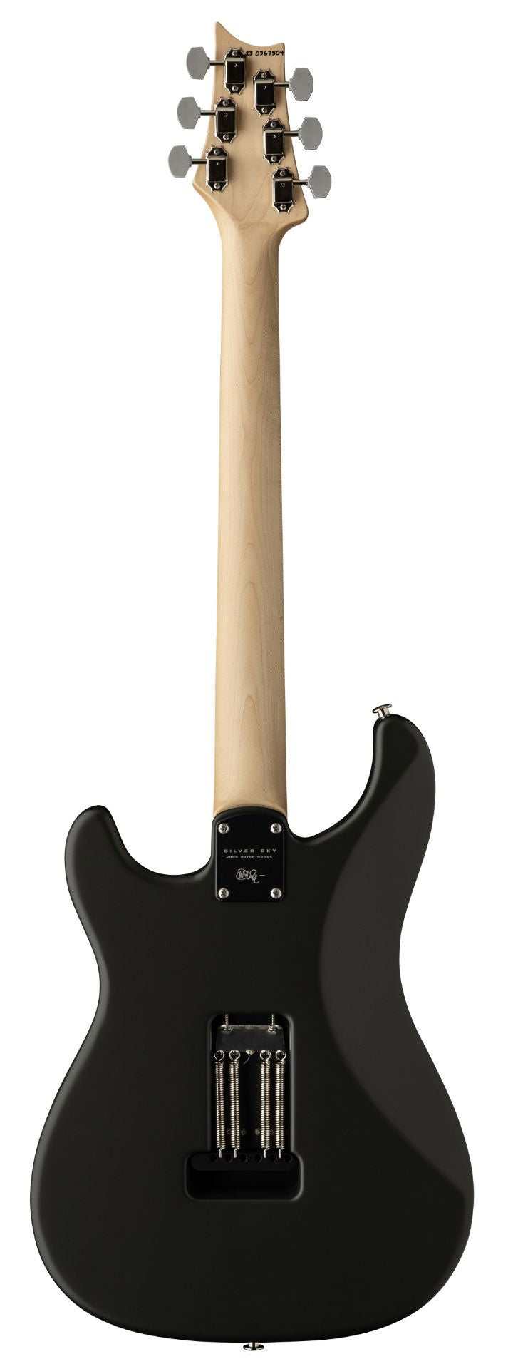 PRS John Mayer Silver Sky Maple, Faded Black Tee Satin