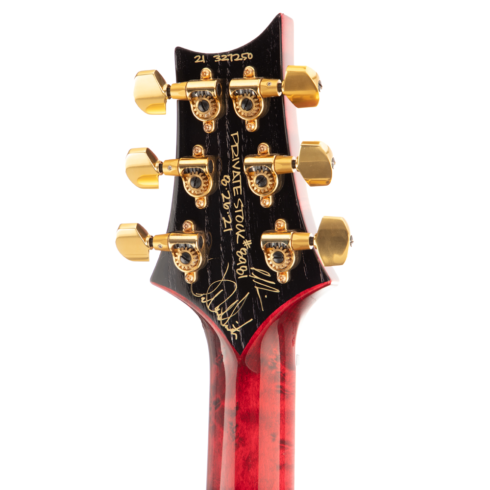 PRS Private Stock Custom 24-08 Electric Guitar - Red/Gold