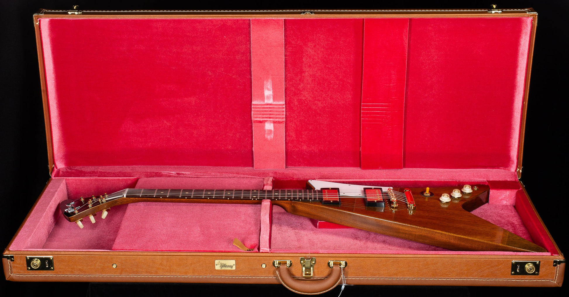 Gibson Custom Shop 1957 Moderne Mahogany Natural VOS Antique Natural (345)