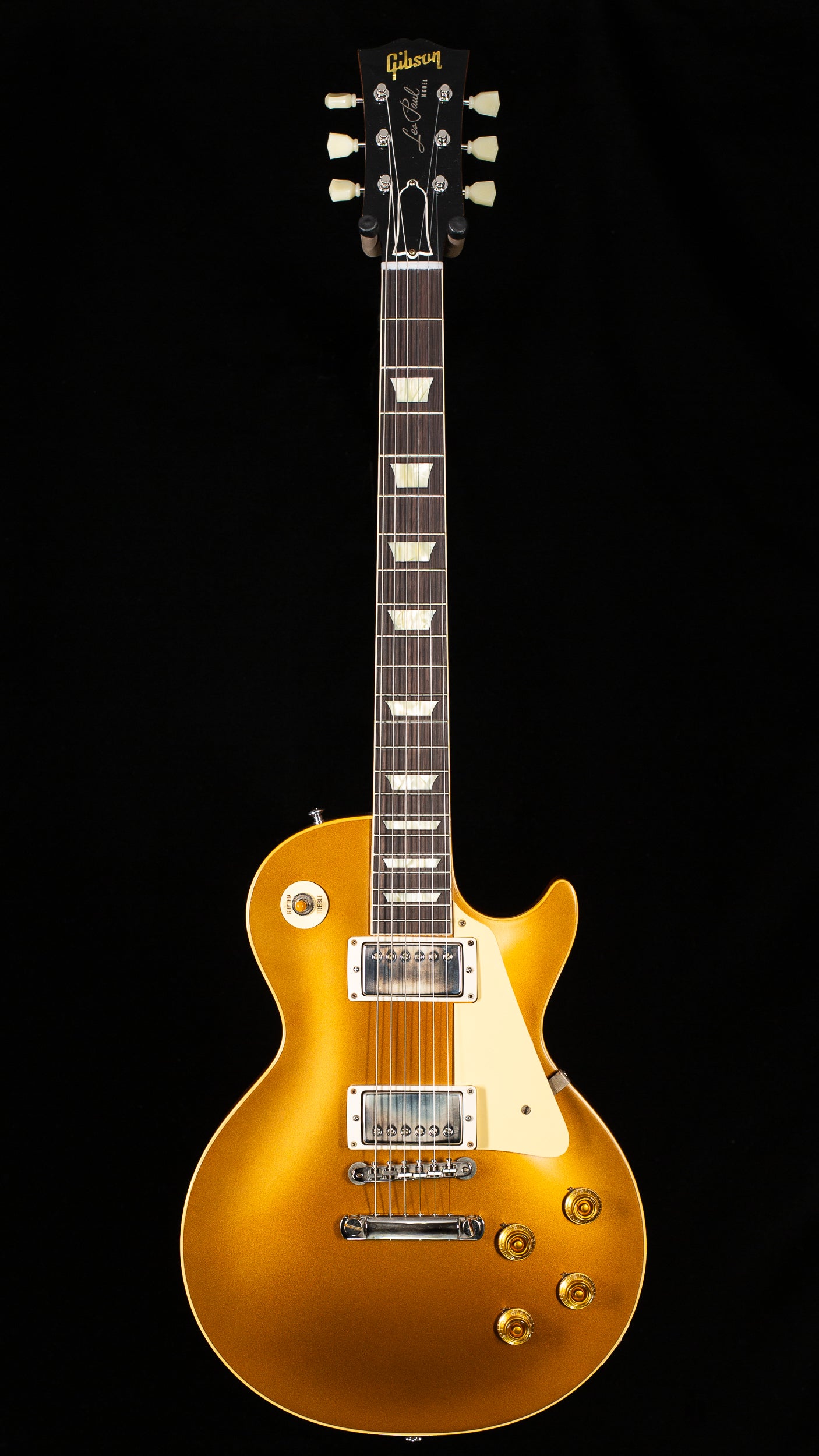 Gibson Custom Shop Willcutt Cavern Collection 1957 Les Paul Standard VOS Goldtop Chambered (370)
