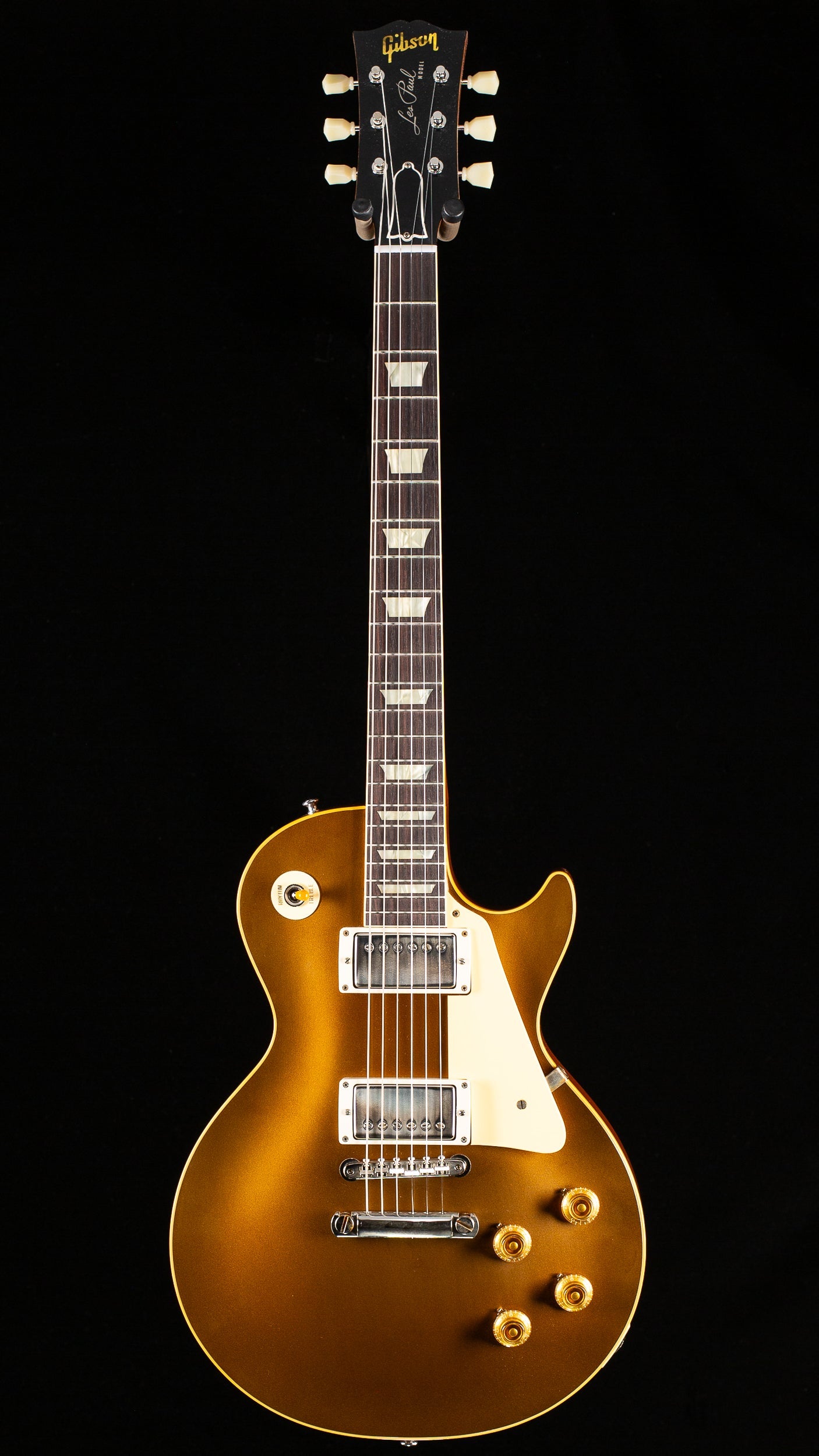 Gibson Custom Shop Willcutt Cavern Collection 1957 Les Paul Standard VOS Goldtop Chambered (381)