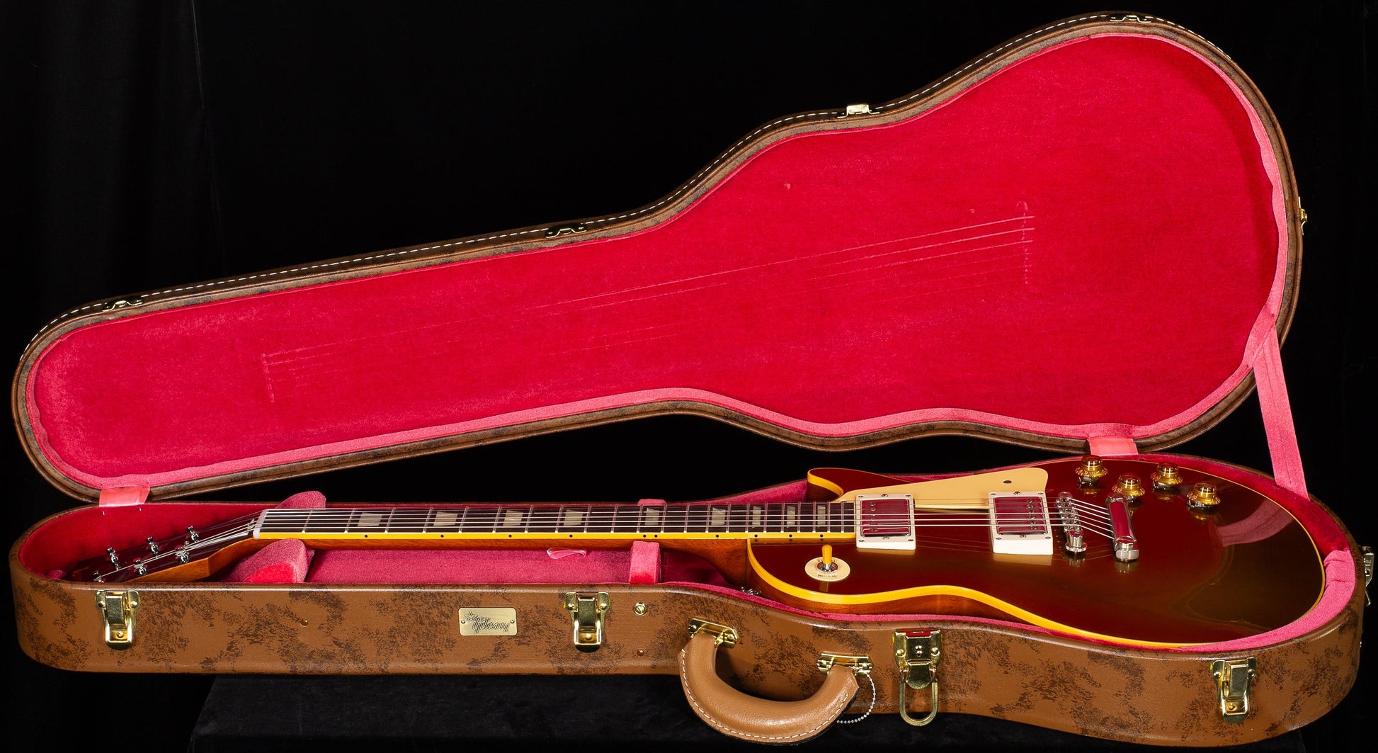 Gibson Custom Shop Willcutt Cavern Collection 1957 Les Paul Standard VOS Goldtop Chambered (381)