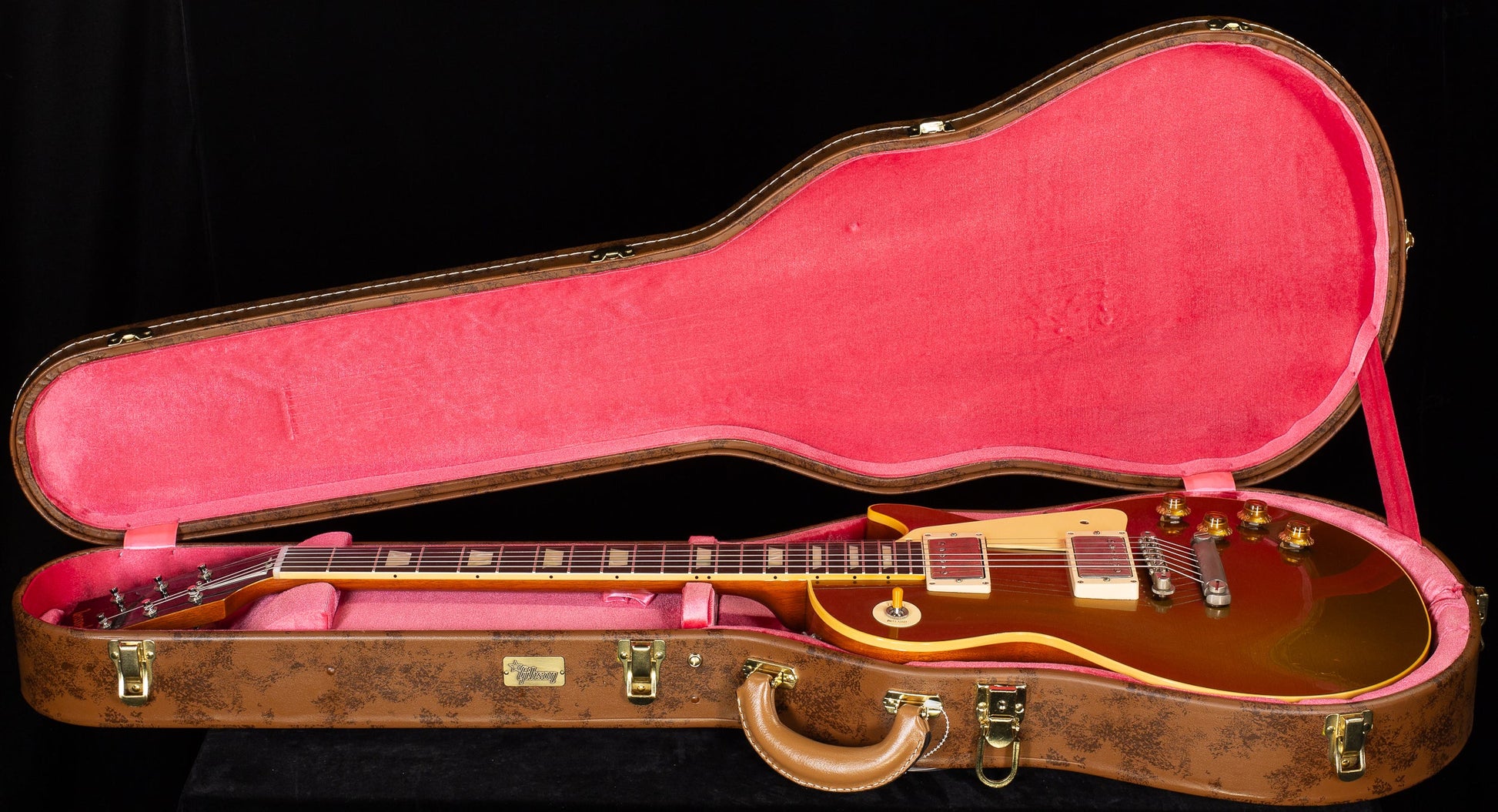 Gibson Custom Shop 1957 Les Paul Goldtop Murphy Lab Ultra Light Aged Double Gold (517)