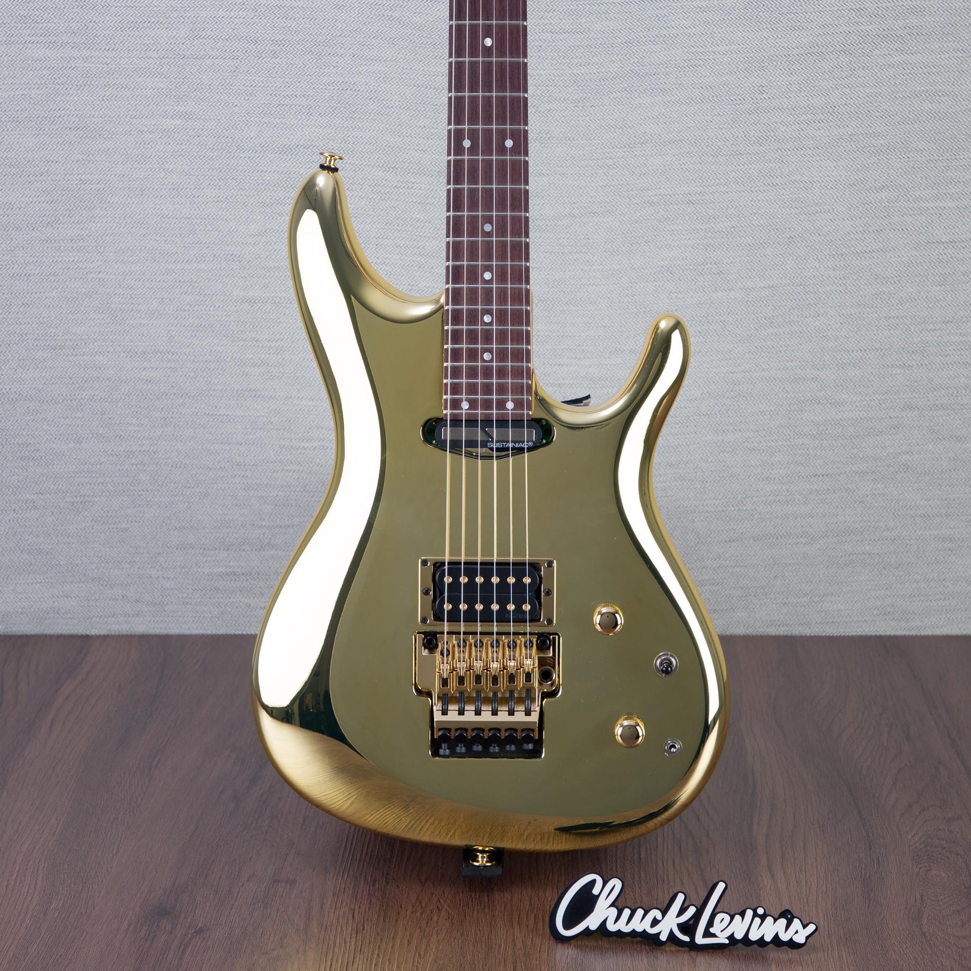 Ibanez Joe Satriani JS1GD Signature Electric Guitar - Gold - #210001F2503701