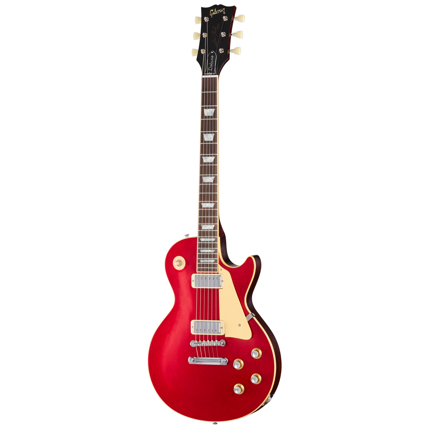 Gibson Custom LE 1976 Les Paul Deluxe Reissue, VOS, Red Sparkle Top