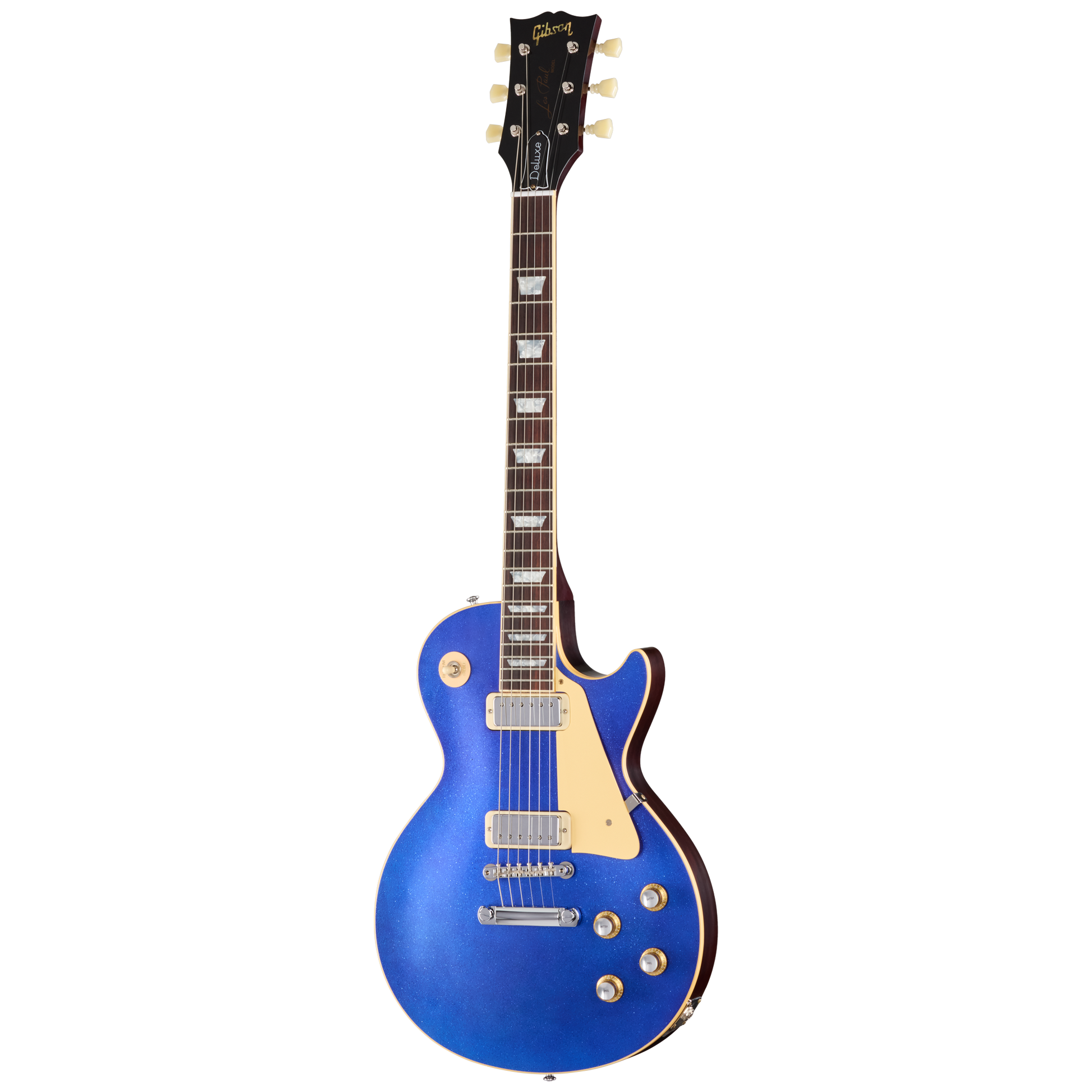 Gibson Custom LE 1976 Les Paul Deluxe Reissue, VOS, Blue Sparkle Top