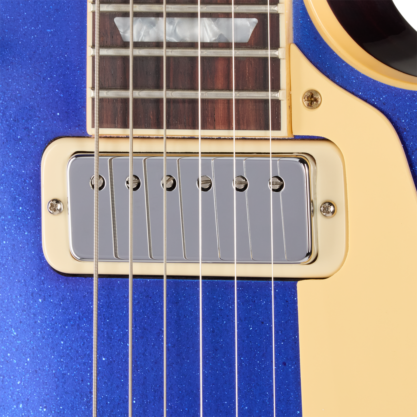 Gibson Custom LE 1976 Les Paul Deluxe Reissue, VOS, Blue Sparkle Top