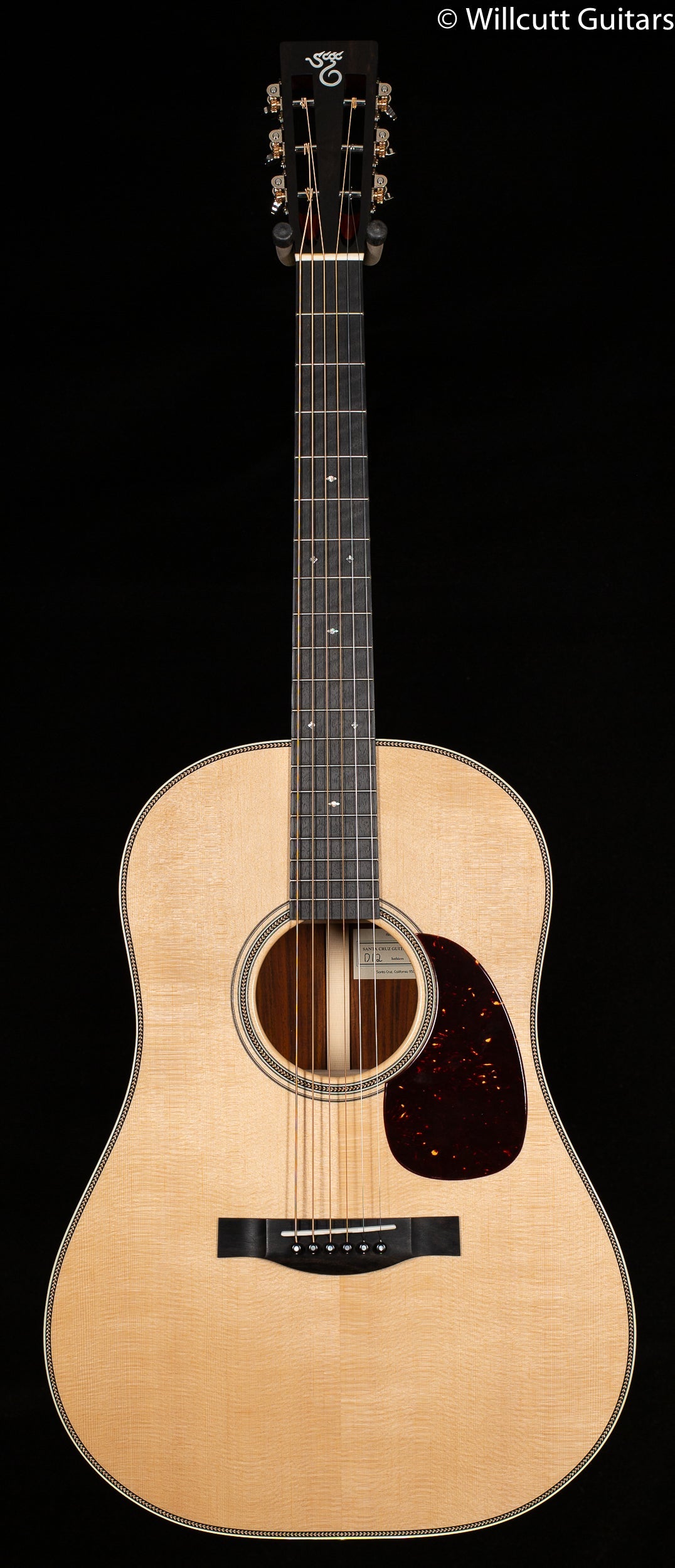 Santa Cruz 12 Fret D Model Cocobolo Guitar (749)