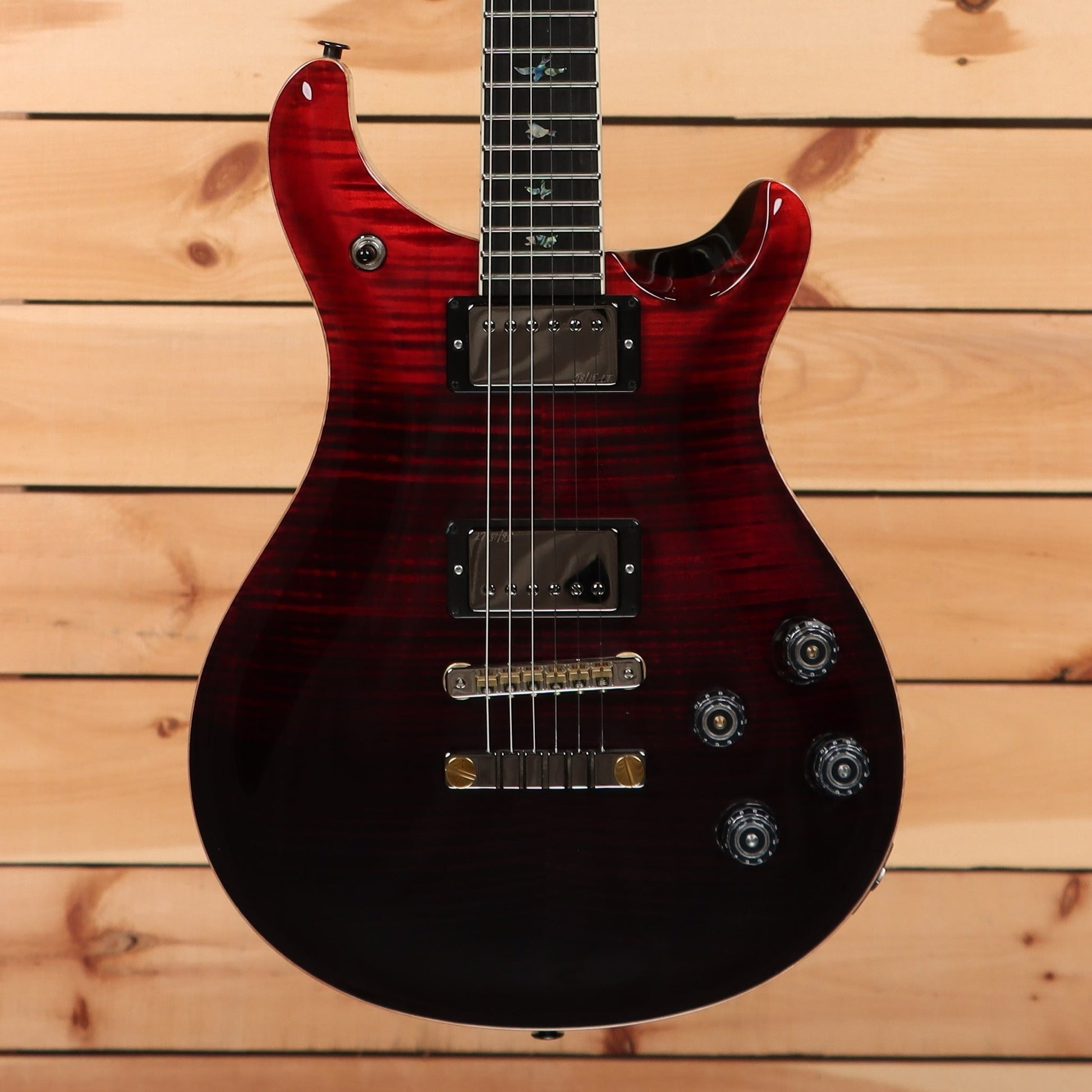 Paul Reed Smith McCarty 594 Wood Library - Fire Red to Gray Black Fade