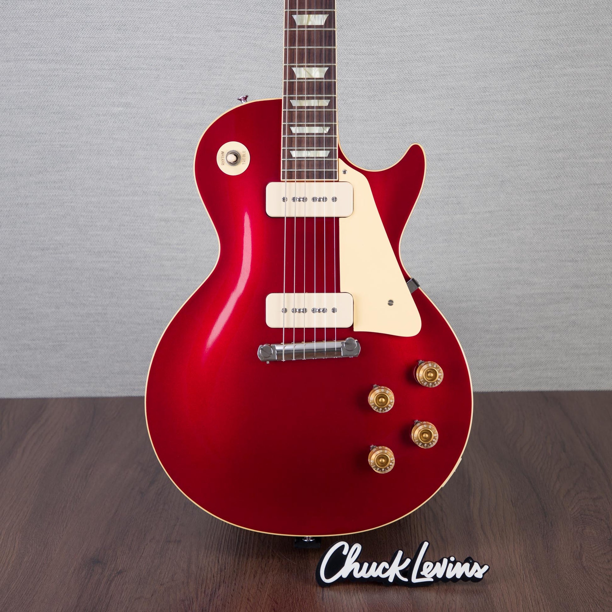 Gibson Custom Shop 1954 Les Paul Standard Electric Guitar - Gloss Candy Red - #43264