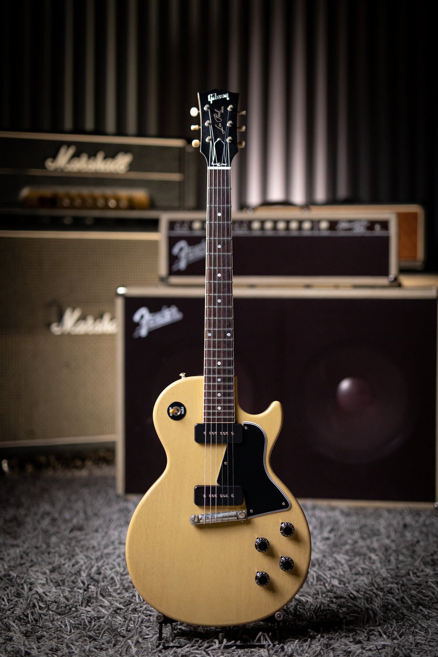 Gibson Custom Shop 1957 Les Paul Special Single Cut Reissue Electric Guitar - VOS TV Yellow