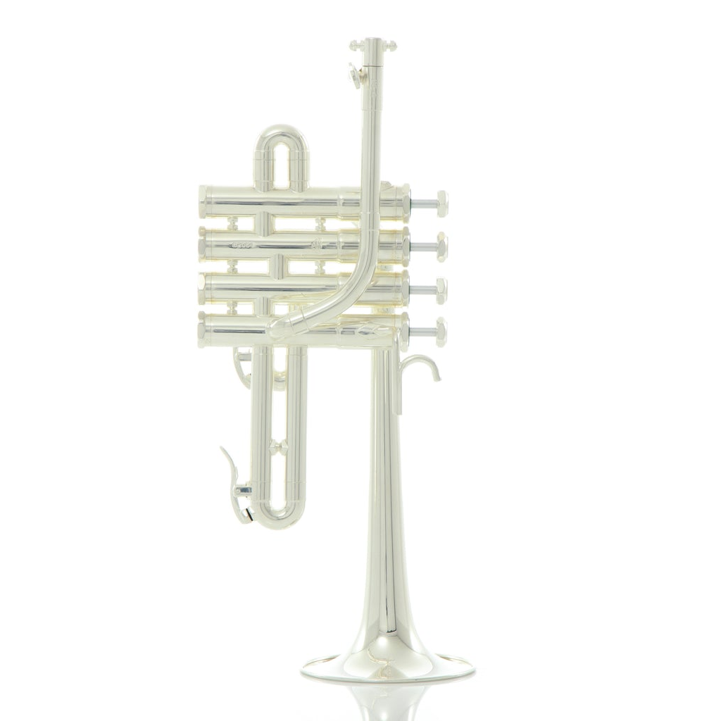 Schilke P5-4 Beryllium Bell Bb/A Piccolo Trumpet - Silver Plated