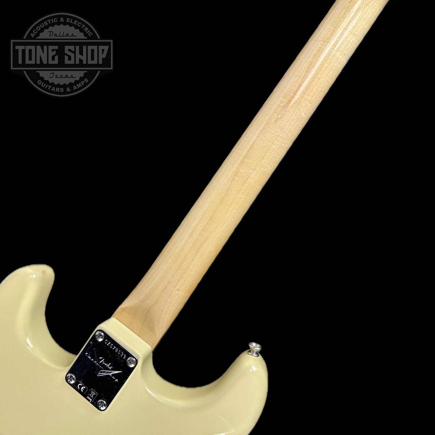 Fender Custom Shop 1968 Stratocaster DLX Closet Classic Maple Neck Aged Vintage White w/case CZ578539