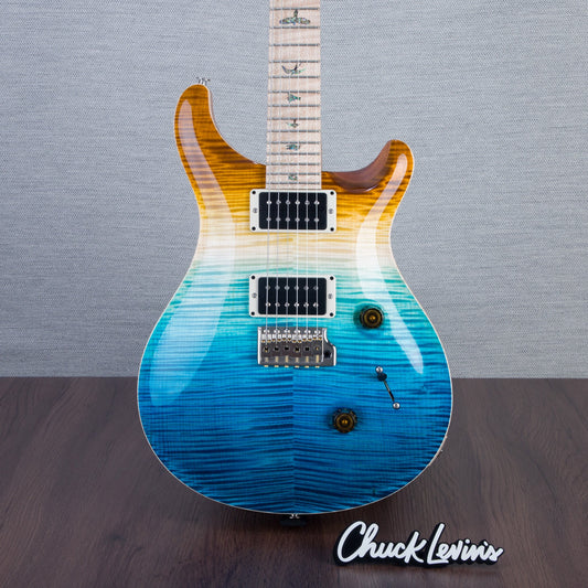 PRS Wood Library Custom 24 Electric Guitar - Private Stock Beach Fade Finish - CHUCKSCLUSIVE - #240383992 - 2024