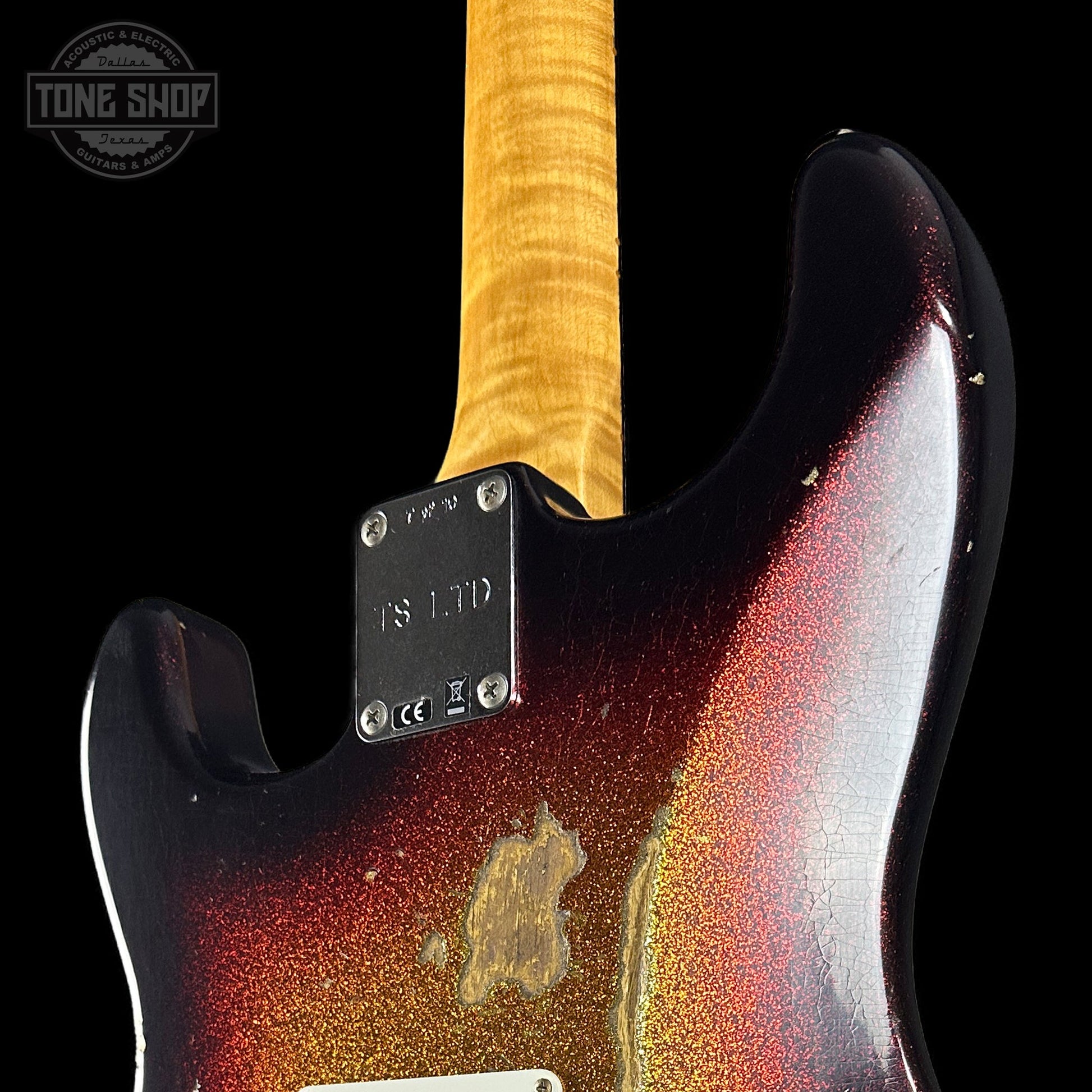 Fender Custom Shop 1963 Stratocaster Relic 3 Tone Sunburst Sparkle w/case TSLTD7OF10
