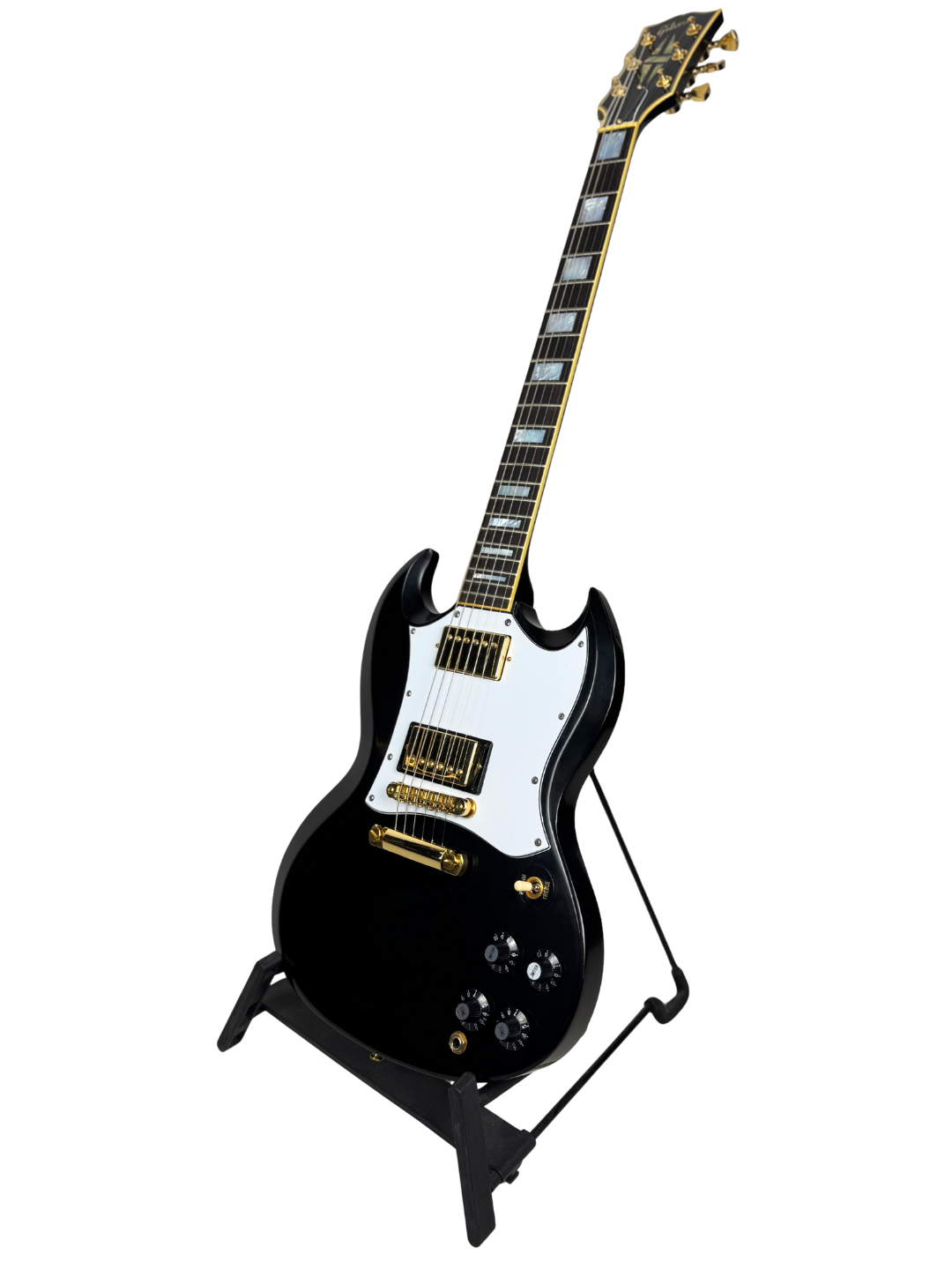 SOLD - Gibson Custom Shop SG Custom with 'Back in Black' Upgrades - USA 2022