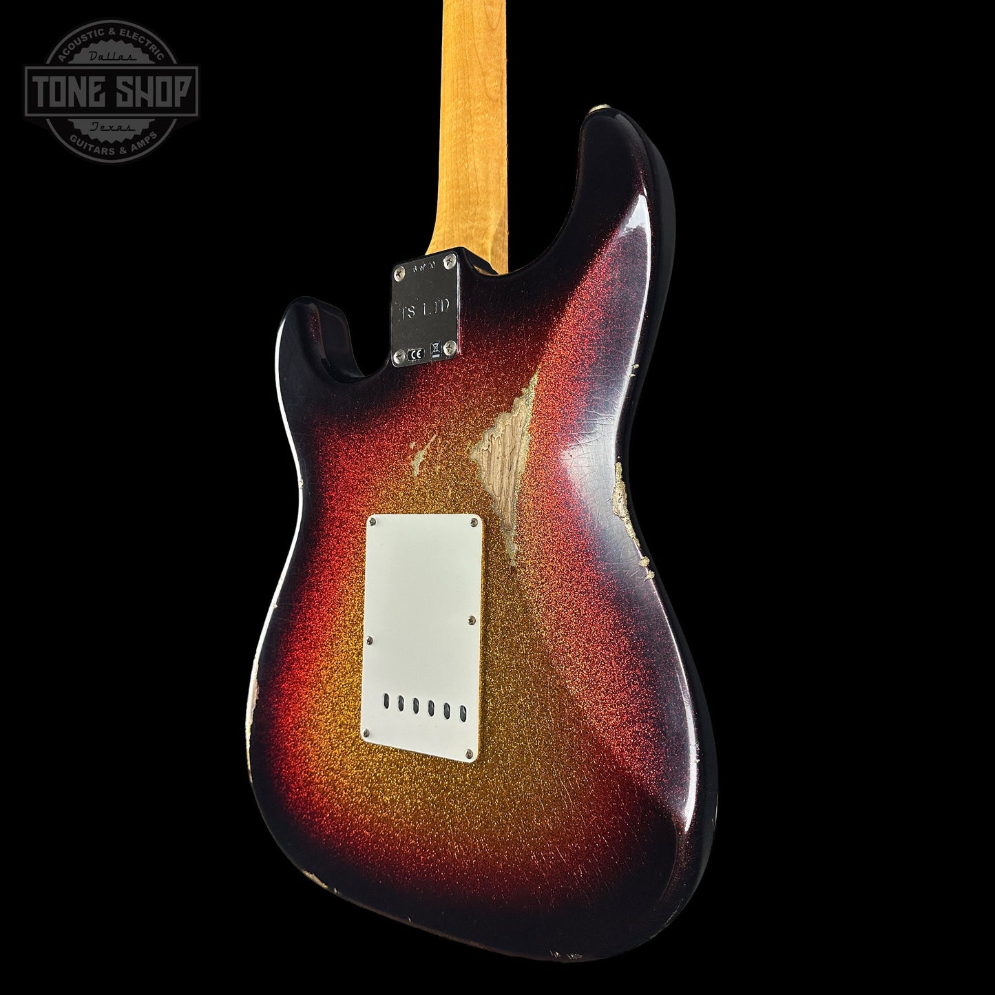 Fender Custom Shop 1963 Stratocaster Relic 3 Tone Sunburst Sparkle w/case TSLTD6OF10