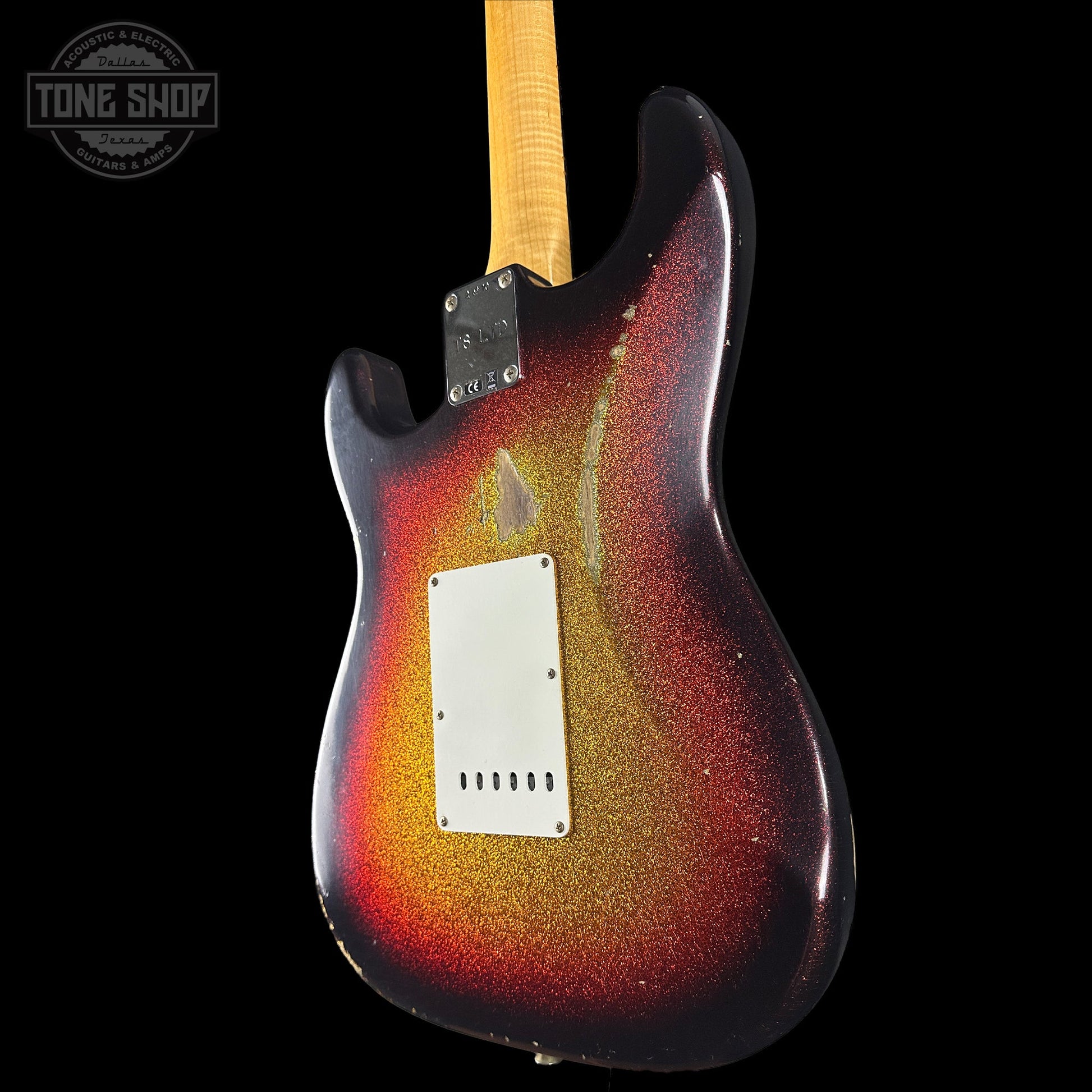 Fender Custom Shop 1963 Stratocaster Relic 3 Tone Sunburst Sparkle w/case TSLTD2OF10