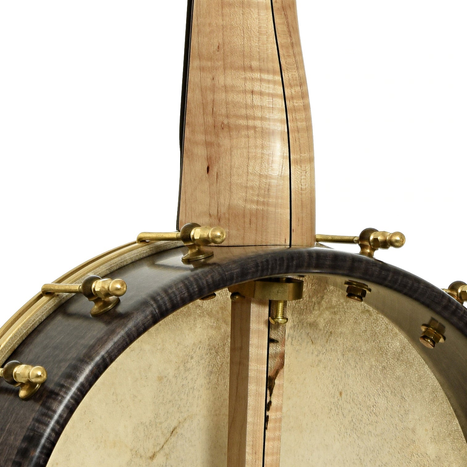 Chuck Lee Hawkins Spring 12in Fretless Openback Banjo, #876